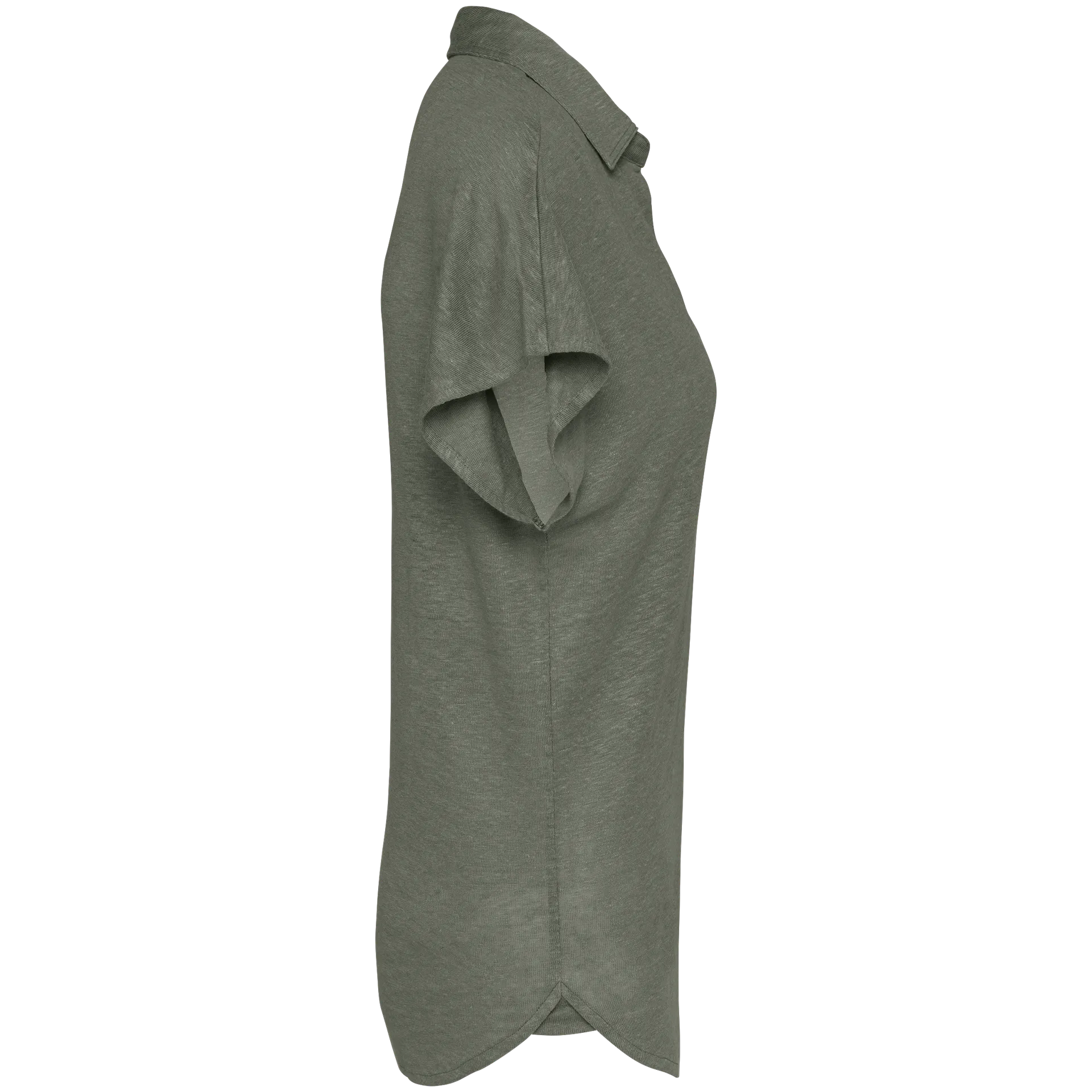 Damen-Polohemd aus Leinen