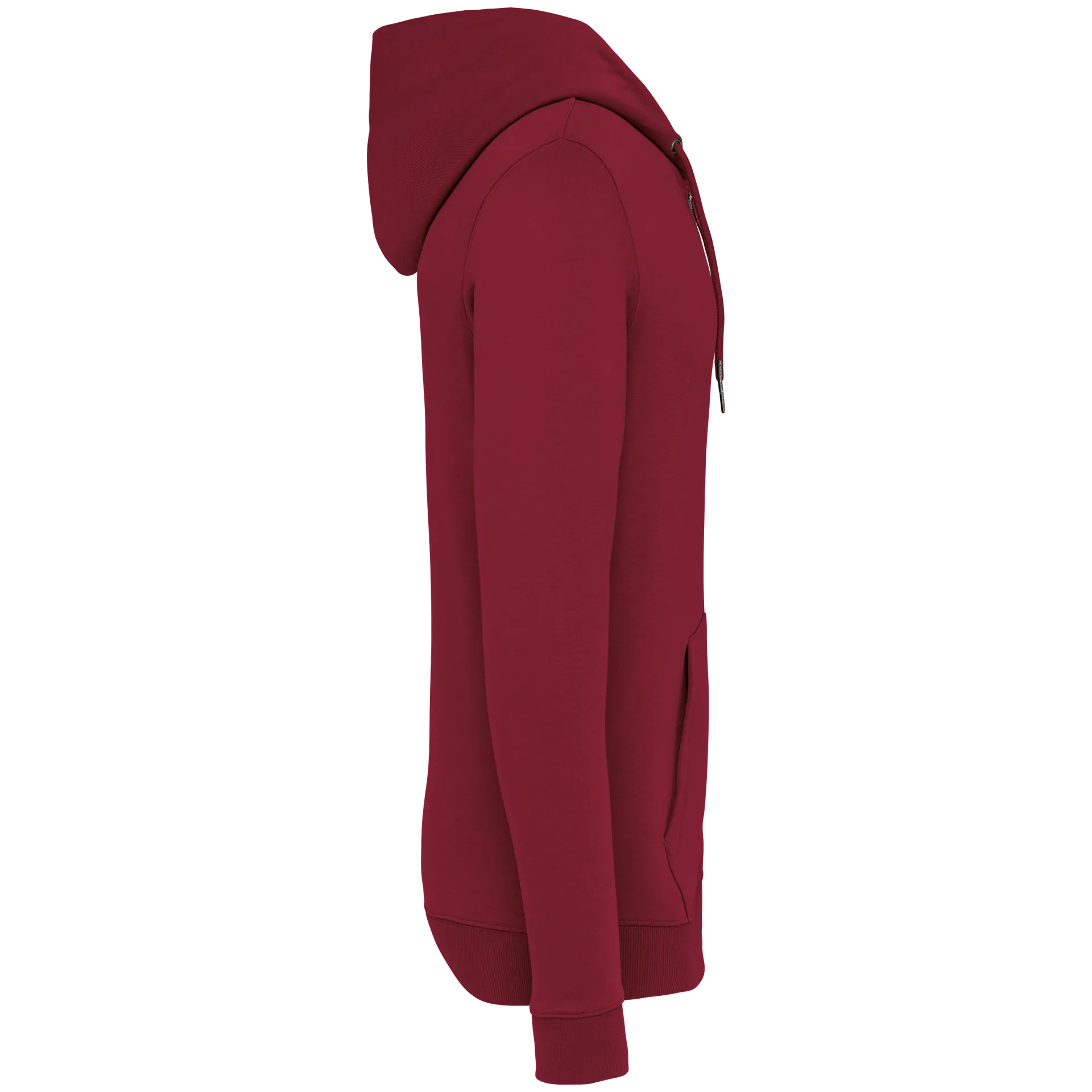 Umweltfreundliches Unisex Kapuzensweatshirt mit Reißverschluss