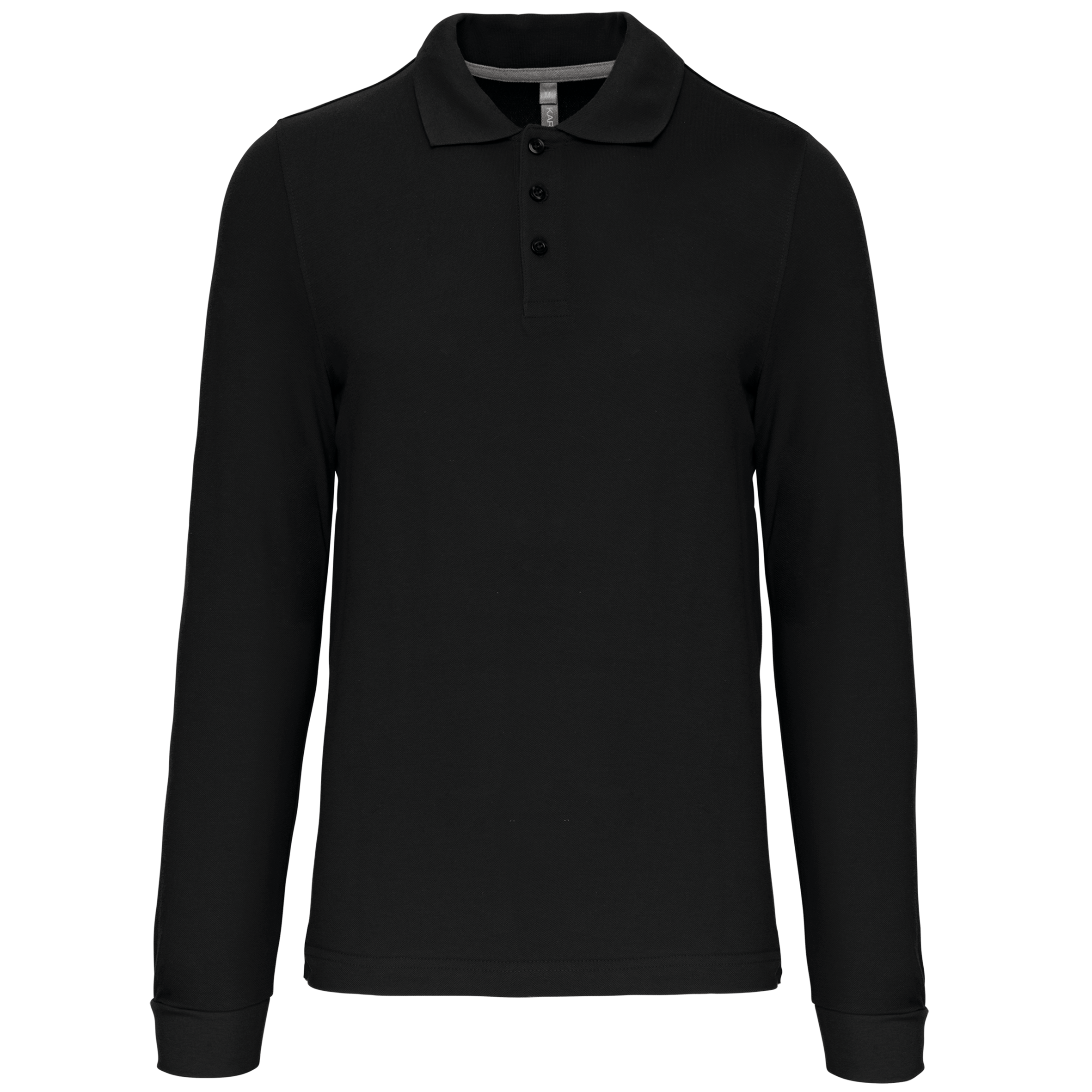 Herren Langarm Poloshirt