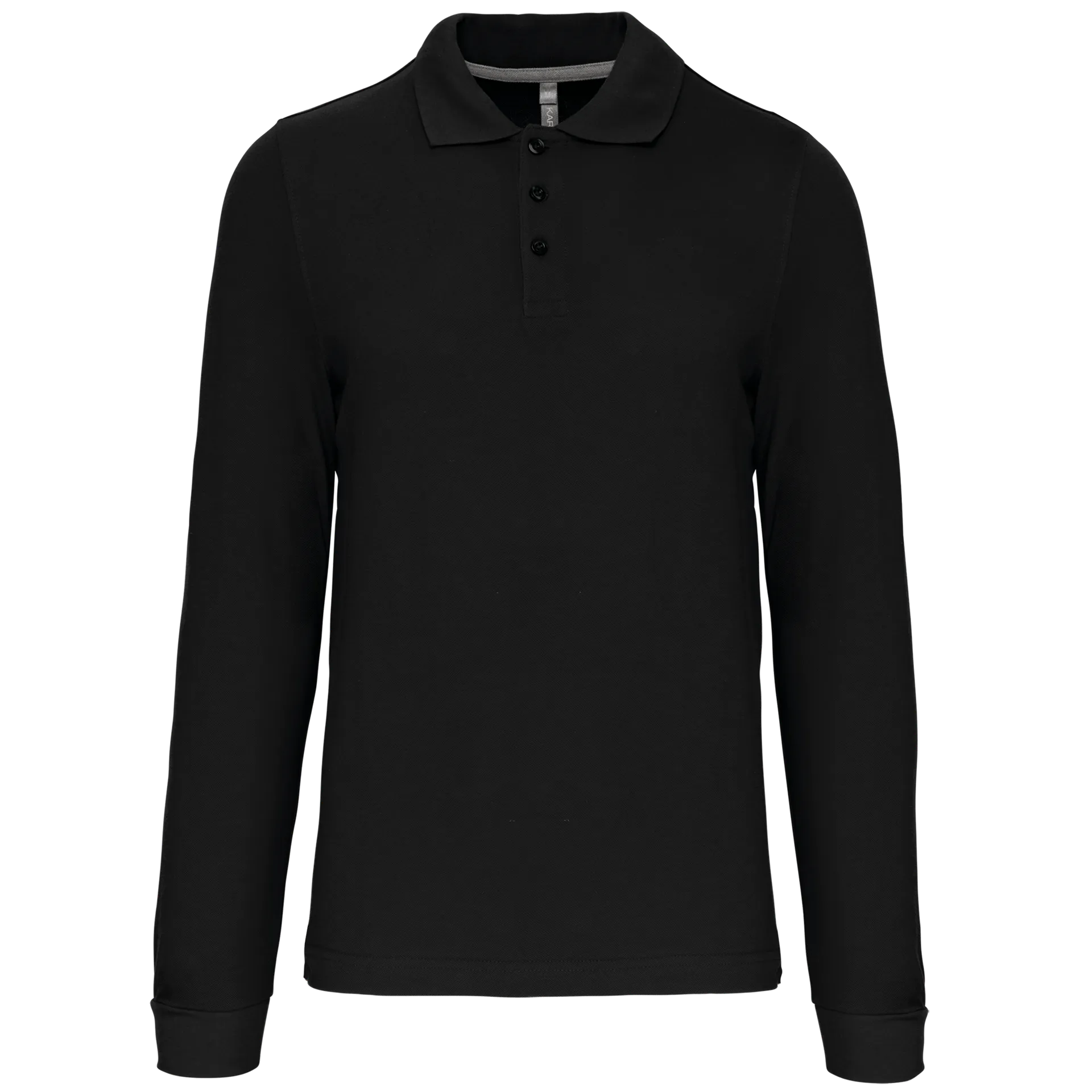 Herren Langarm Poloshirt