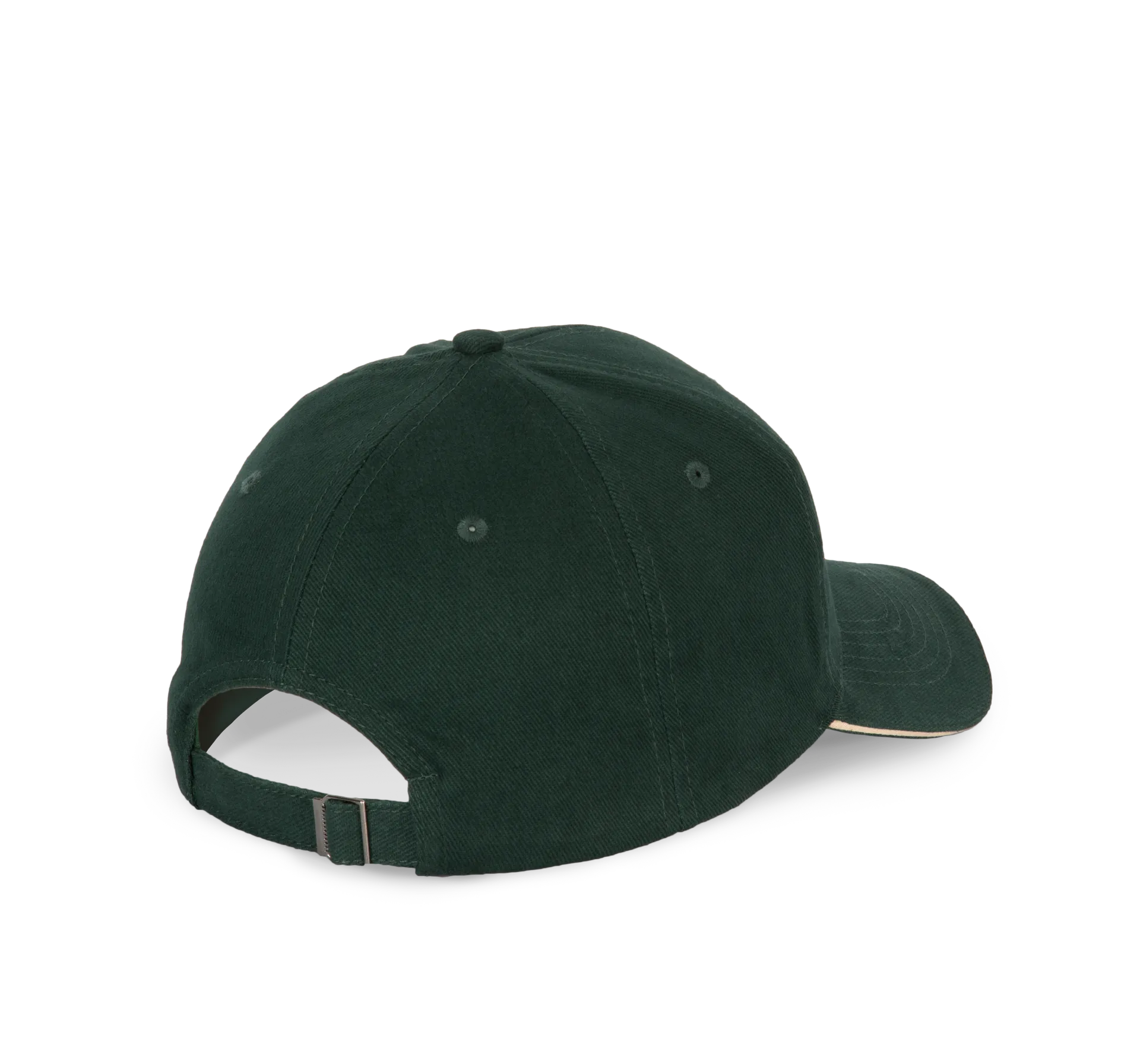 6-Panel-Kappe mit Kontrast-Sandwichschirm