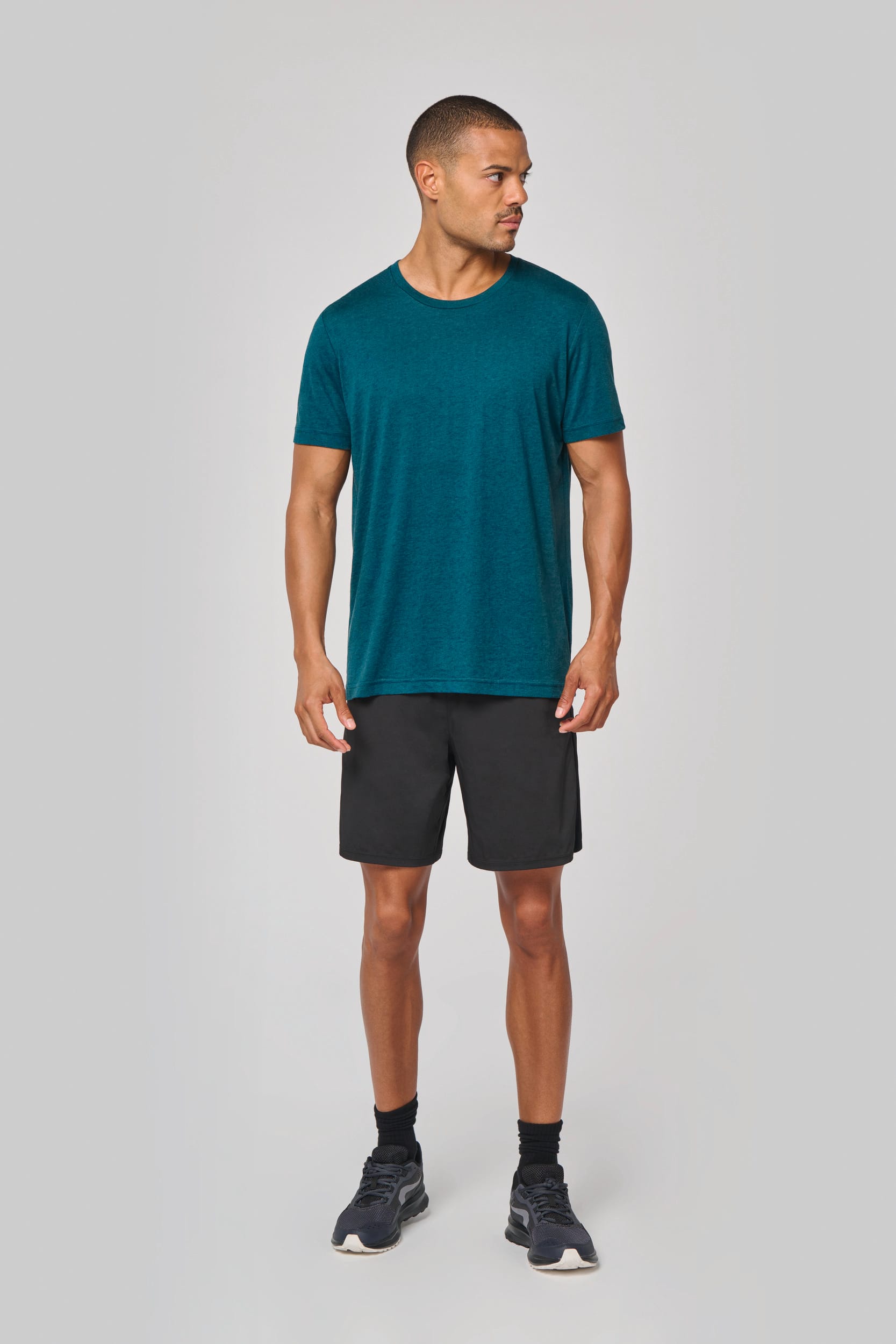 Umweltfreundliche 2-in-1-Shorts mit integrierter Untershort für Herren