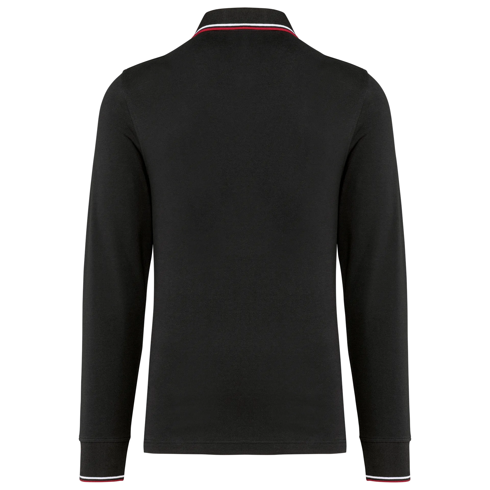 Langarm-Polohemd aus Piqué für Herren