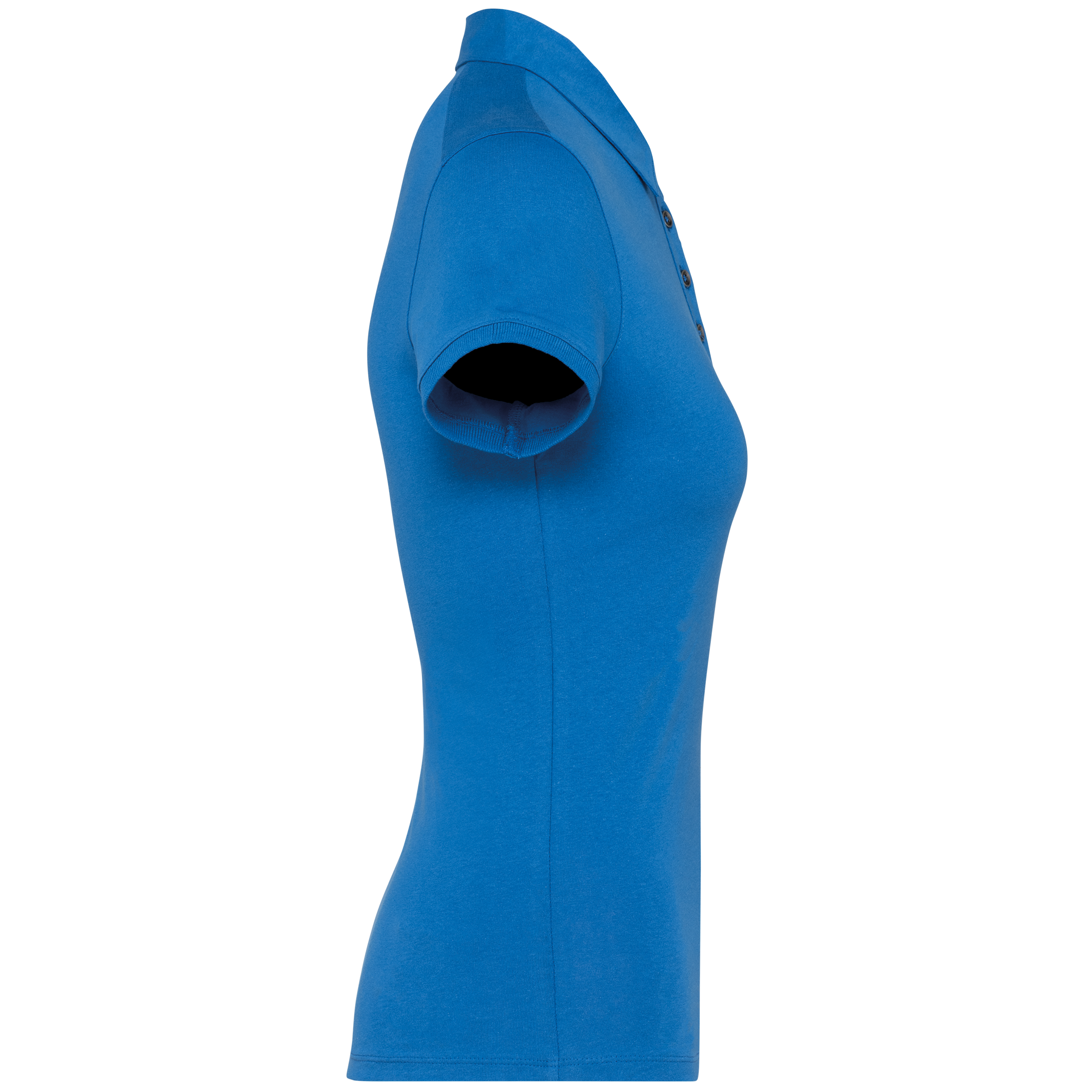 Jersey-Kurzarm-Polohemd für Damen