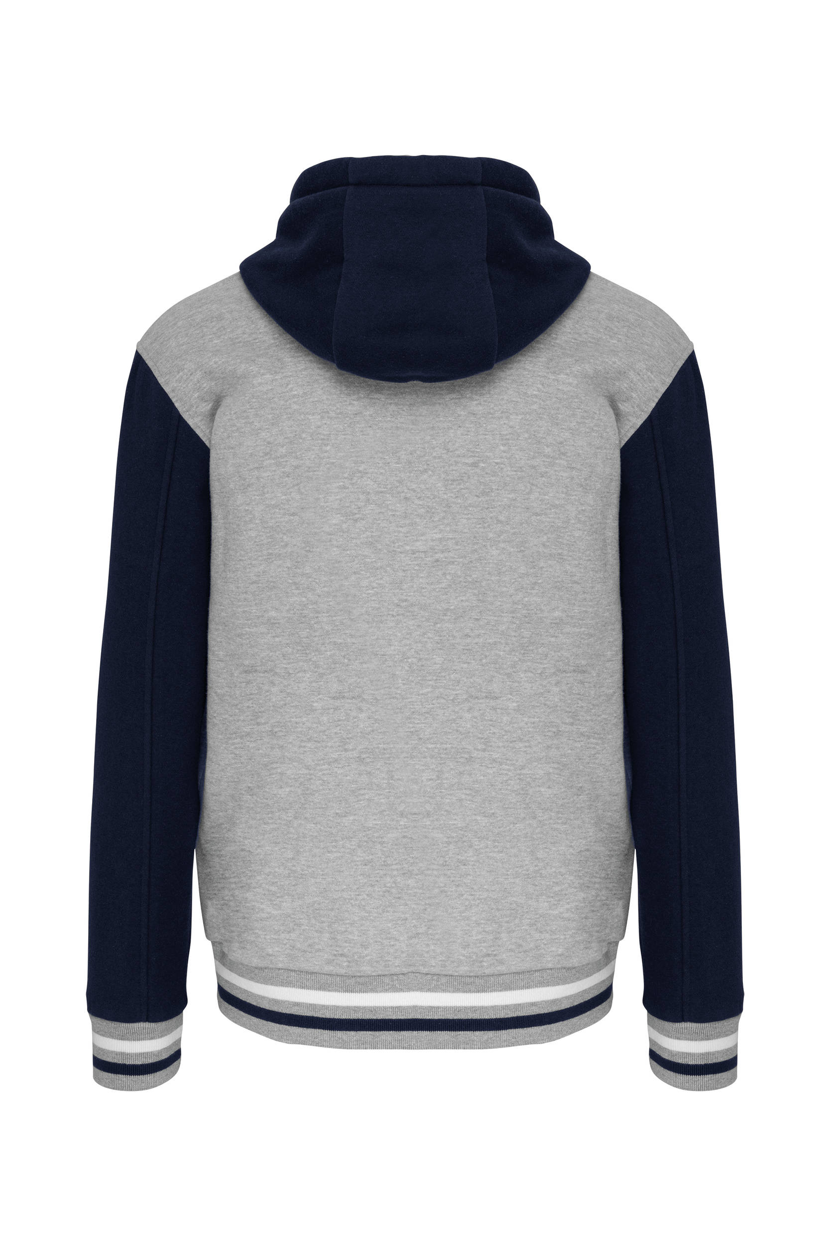 Unisex College Jacke mit Kapuze