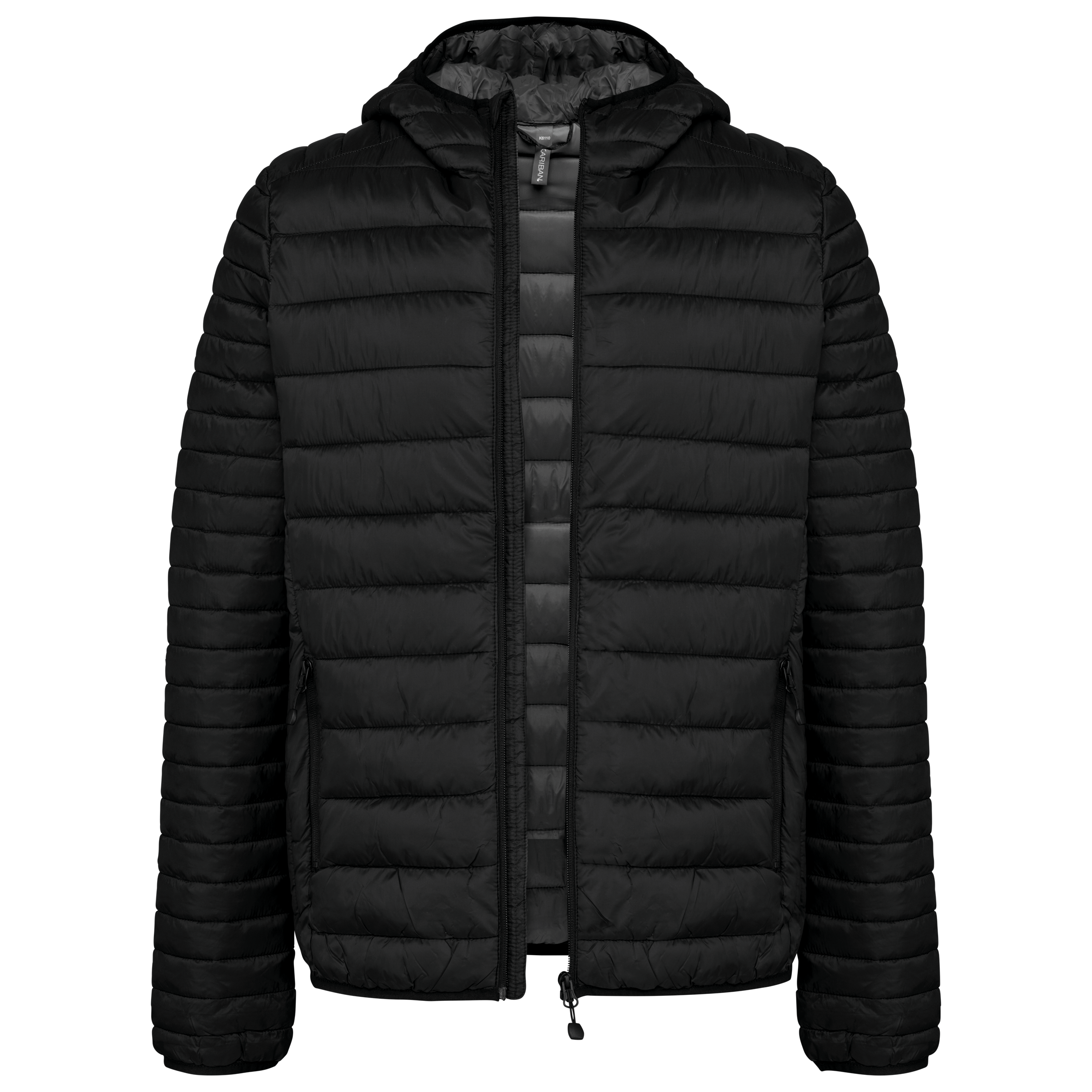 Leichte Herren-Steppjacke mit Kapuze
