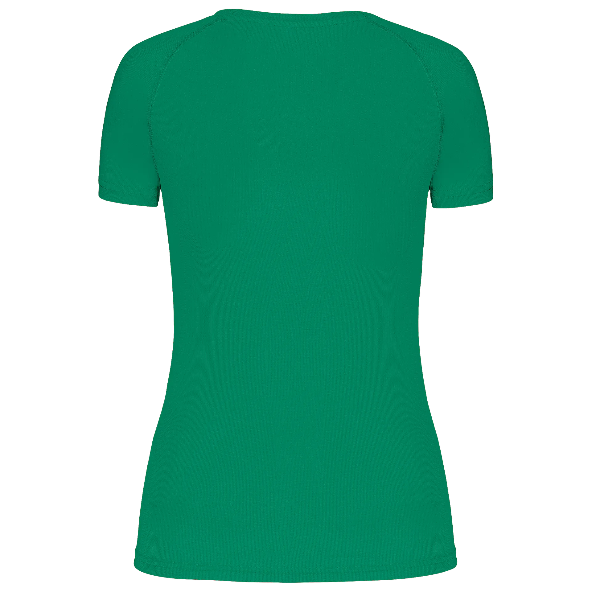 Damen Kurzarm-Sportshirt mit V-Ausschnitt