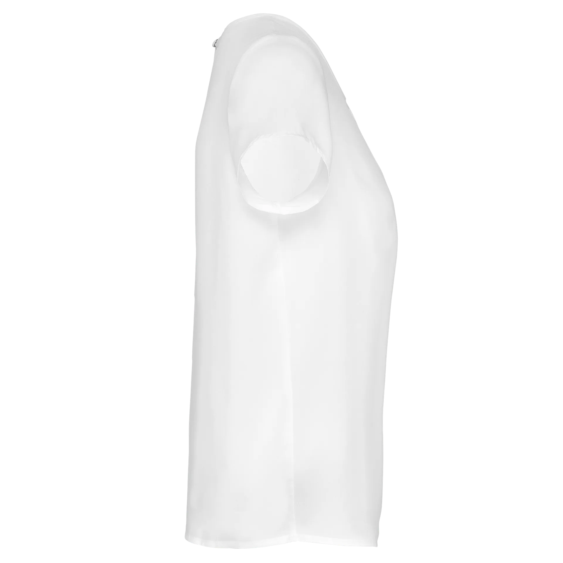 Kurzarm-Kreppbluse für Damen