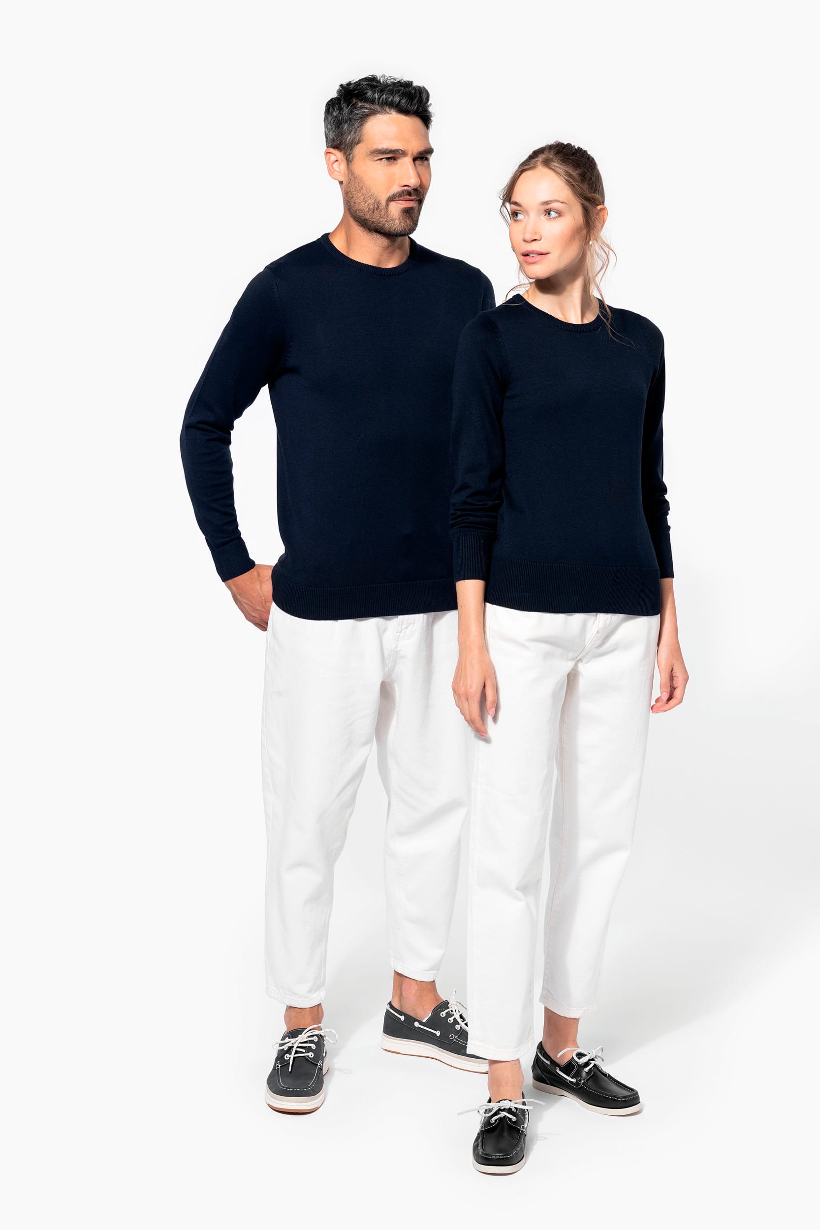 Damen Pullover Rundhals