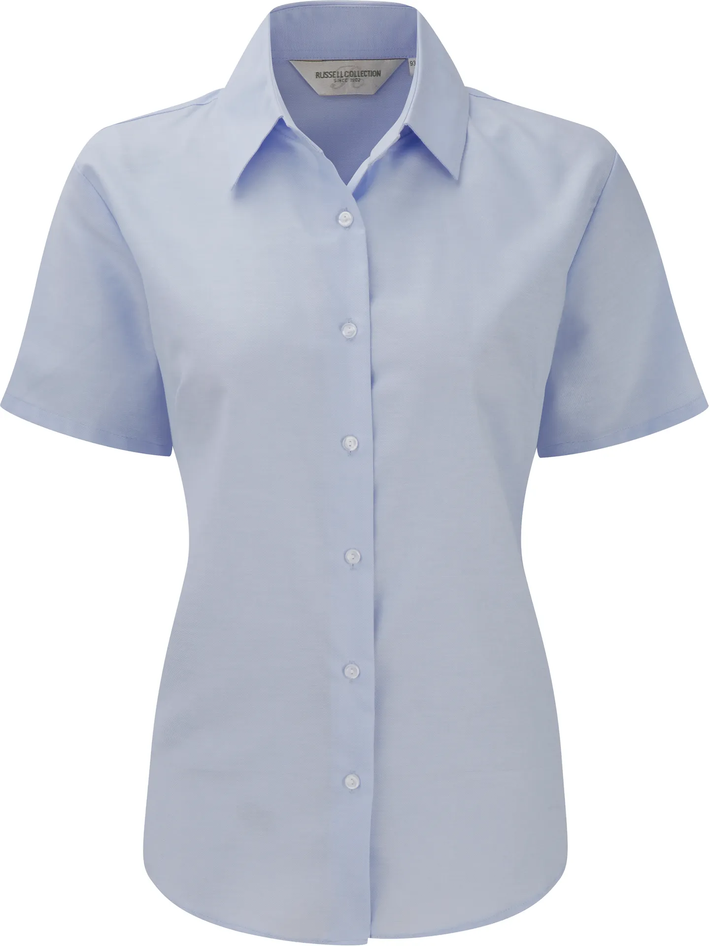 Ladies Short Sleeve Easy Care Oxford Shirt