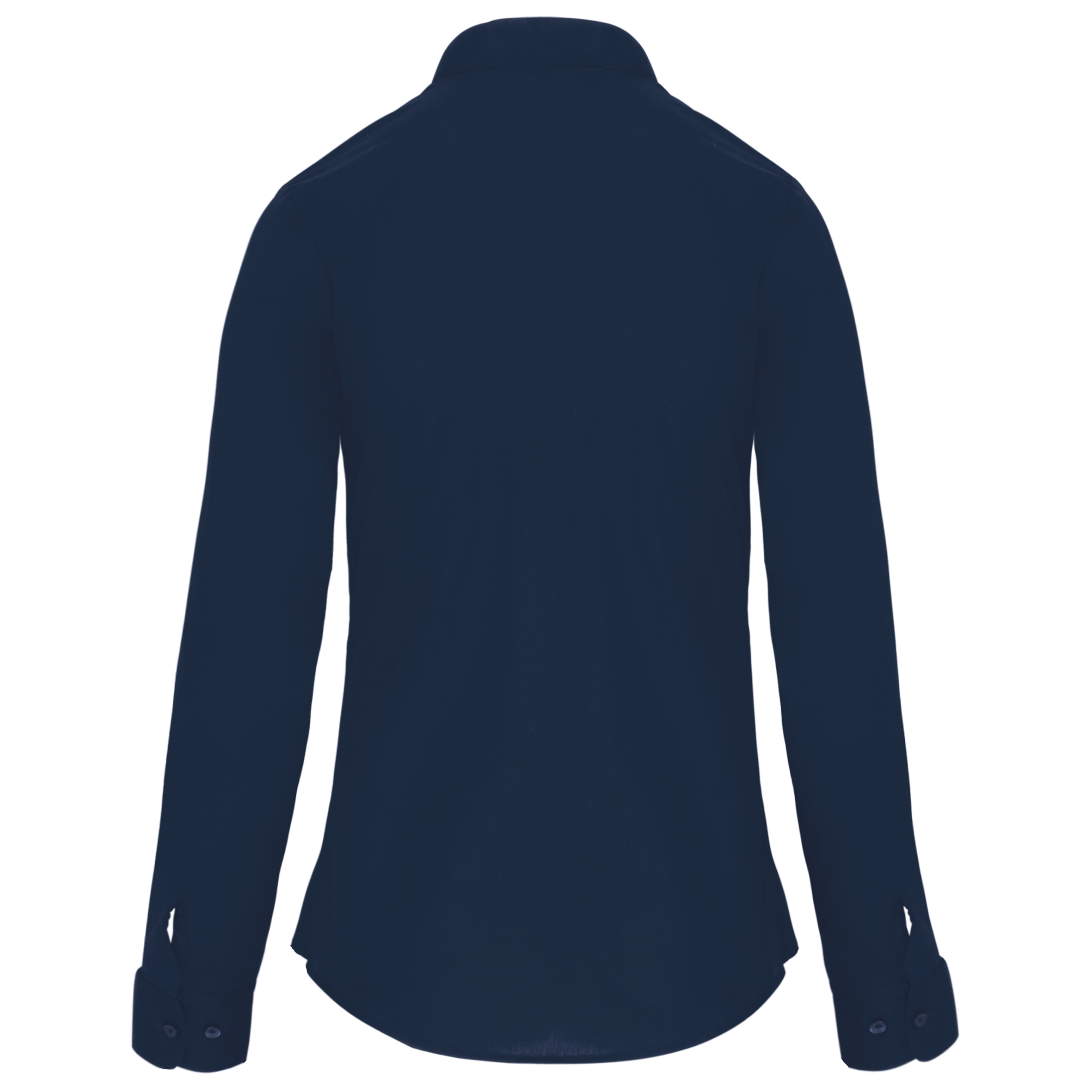 Damen hemdbluse mao-kragen langarm