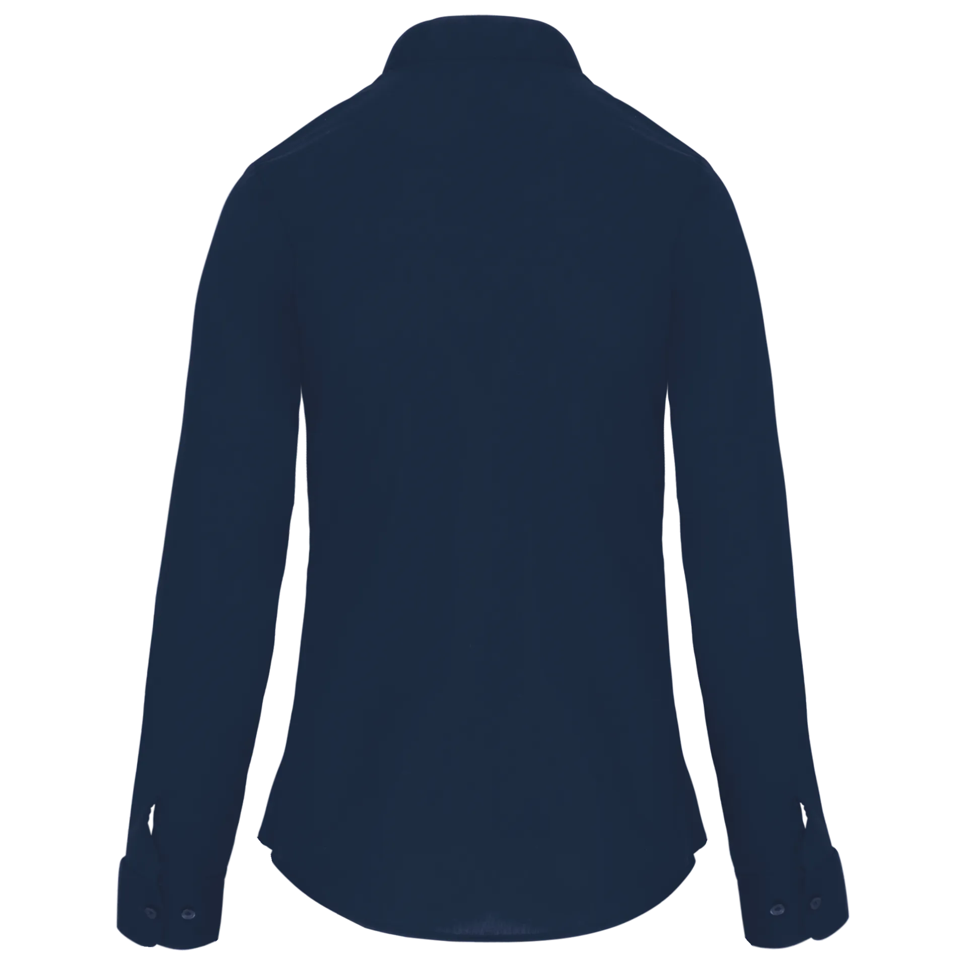 Damen hemdbluse mao-kragen langarm