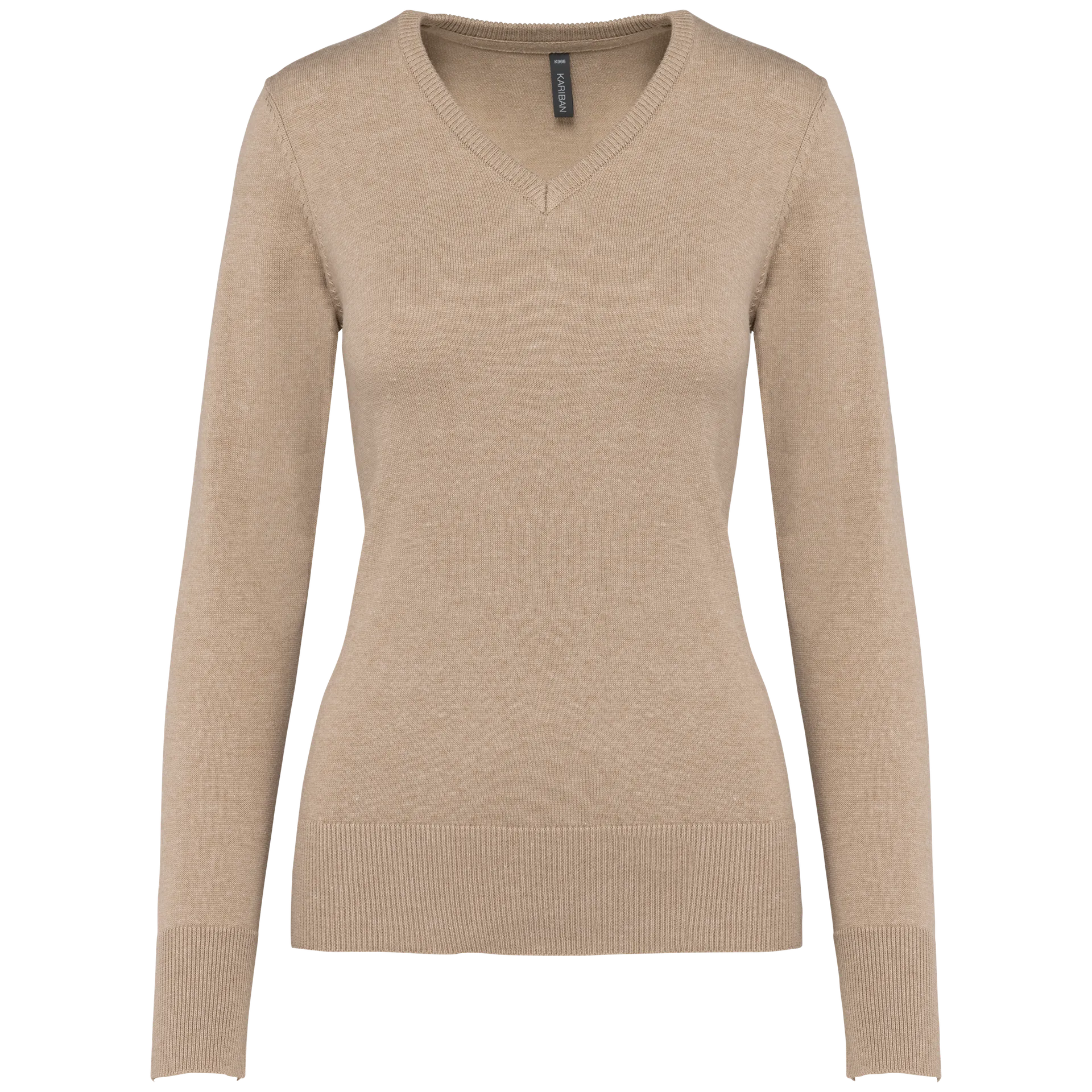 Damenpullover mit V-Ausschnitt