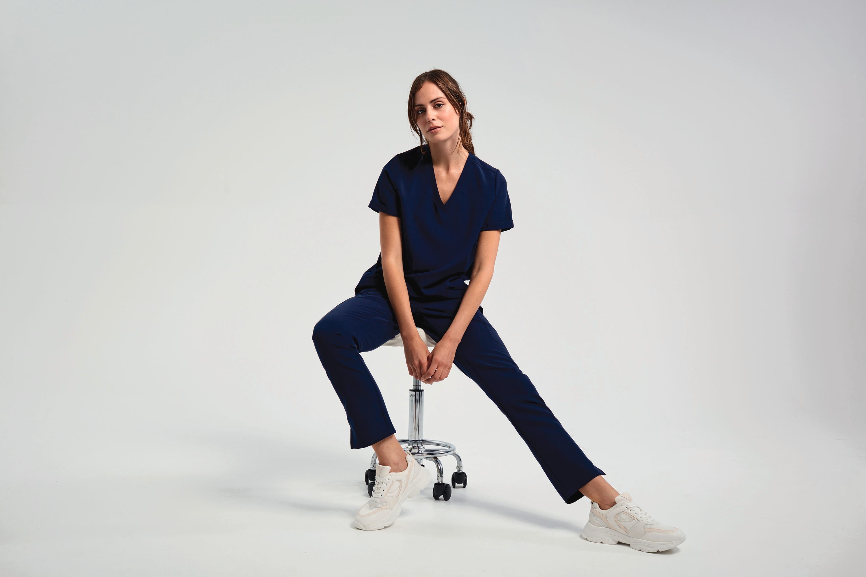 Tunika mit Stretchanteil und kurzen Ärmeln, Damen Tunika mit Stretchanteil und kurzen Ärmeln, Damen