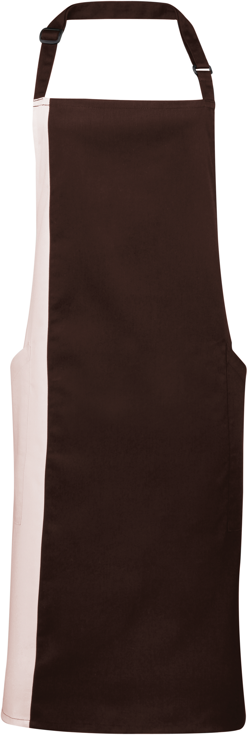Contrast Bib Apron