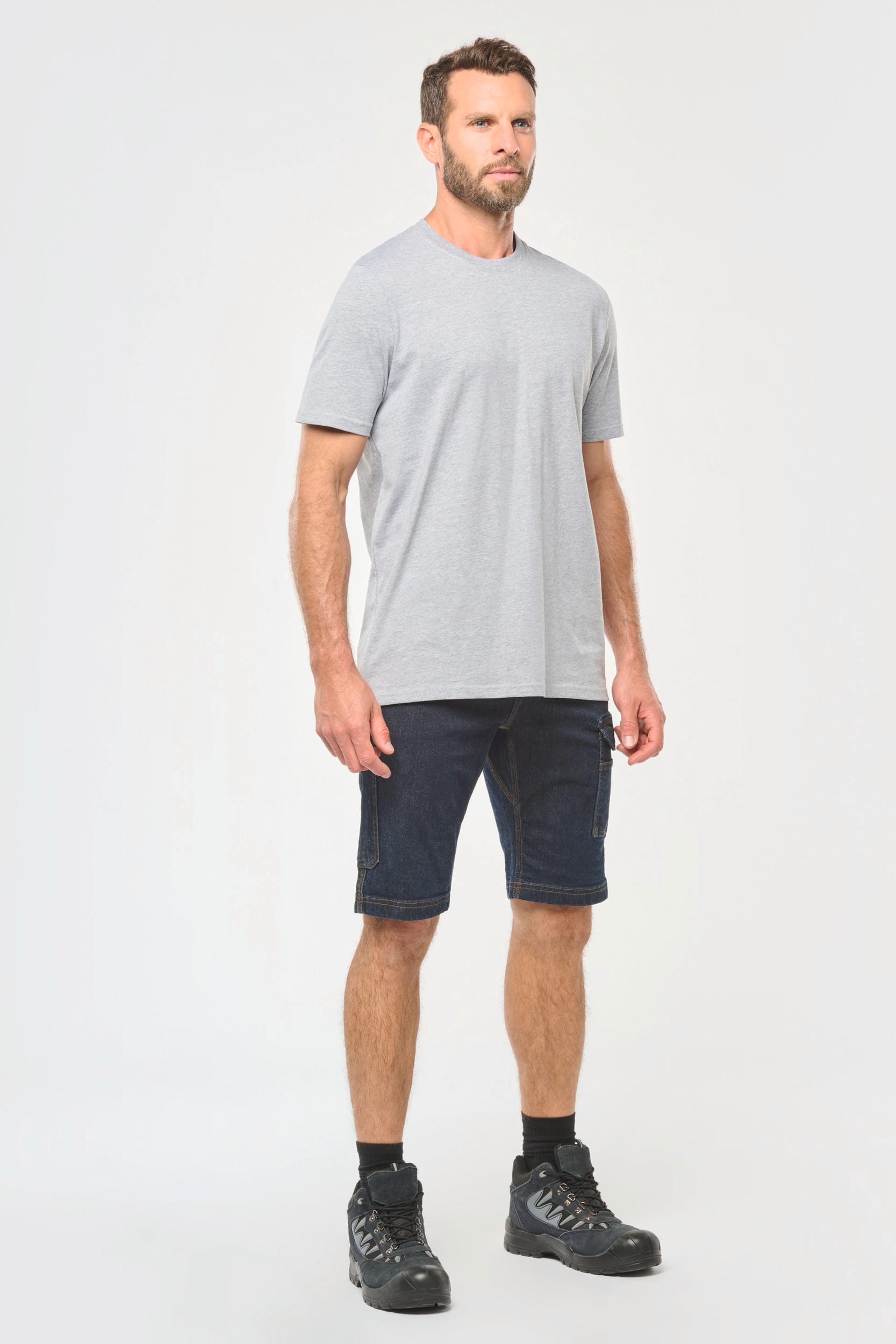Denim-Bermuda-Shorts mit mehreren Taschen, für Herren Denim-Bermuda-Shorts mit mehreren Taschen, für Herren