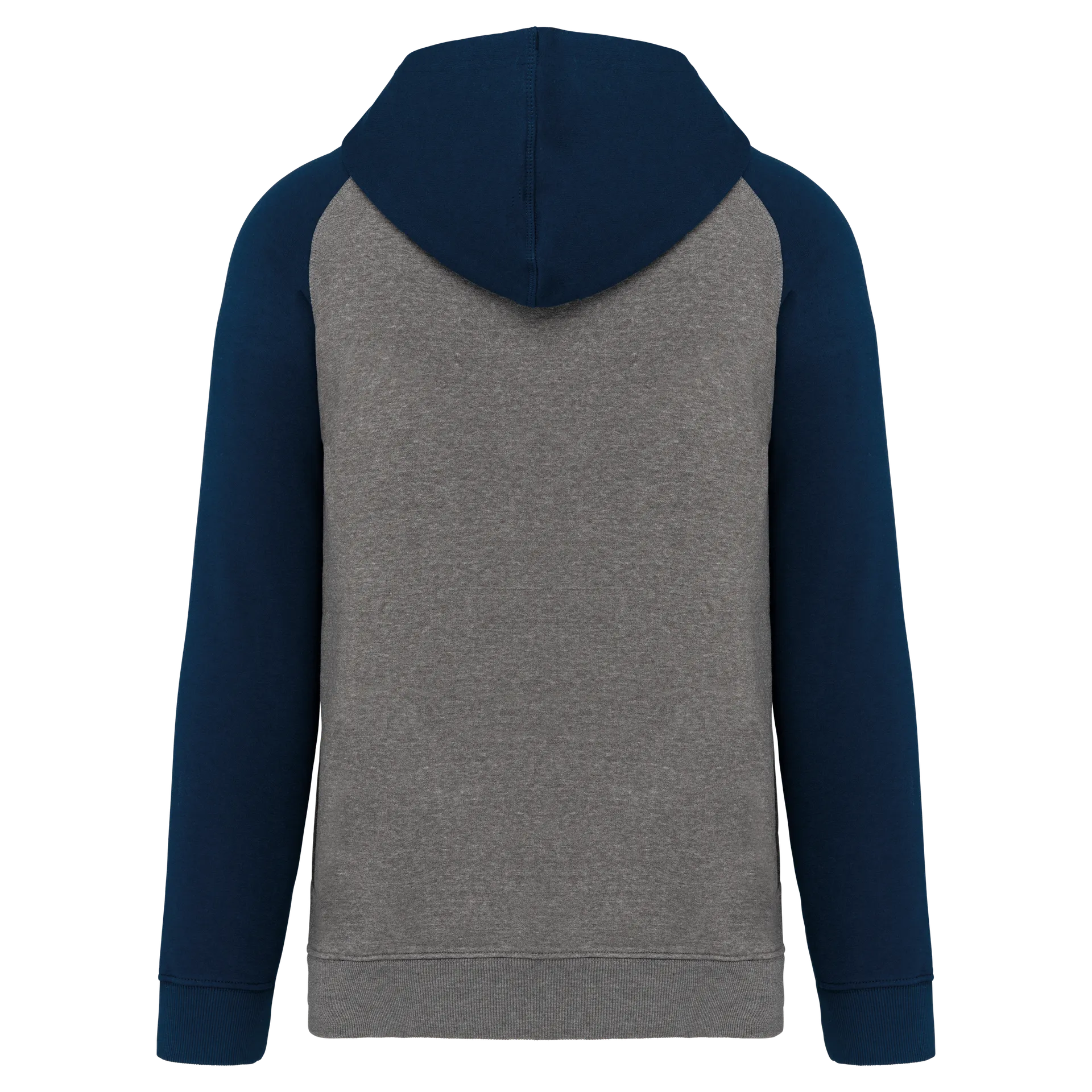 Zweifarbiges Kapuzensweatshirt für Kinder