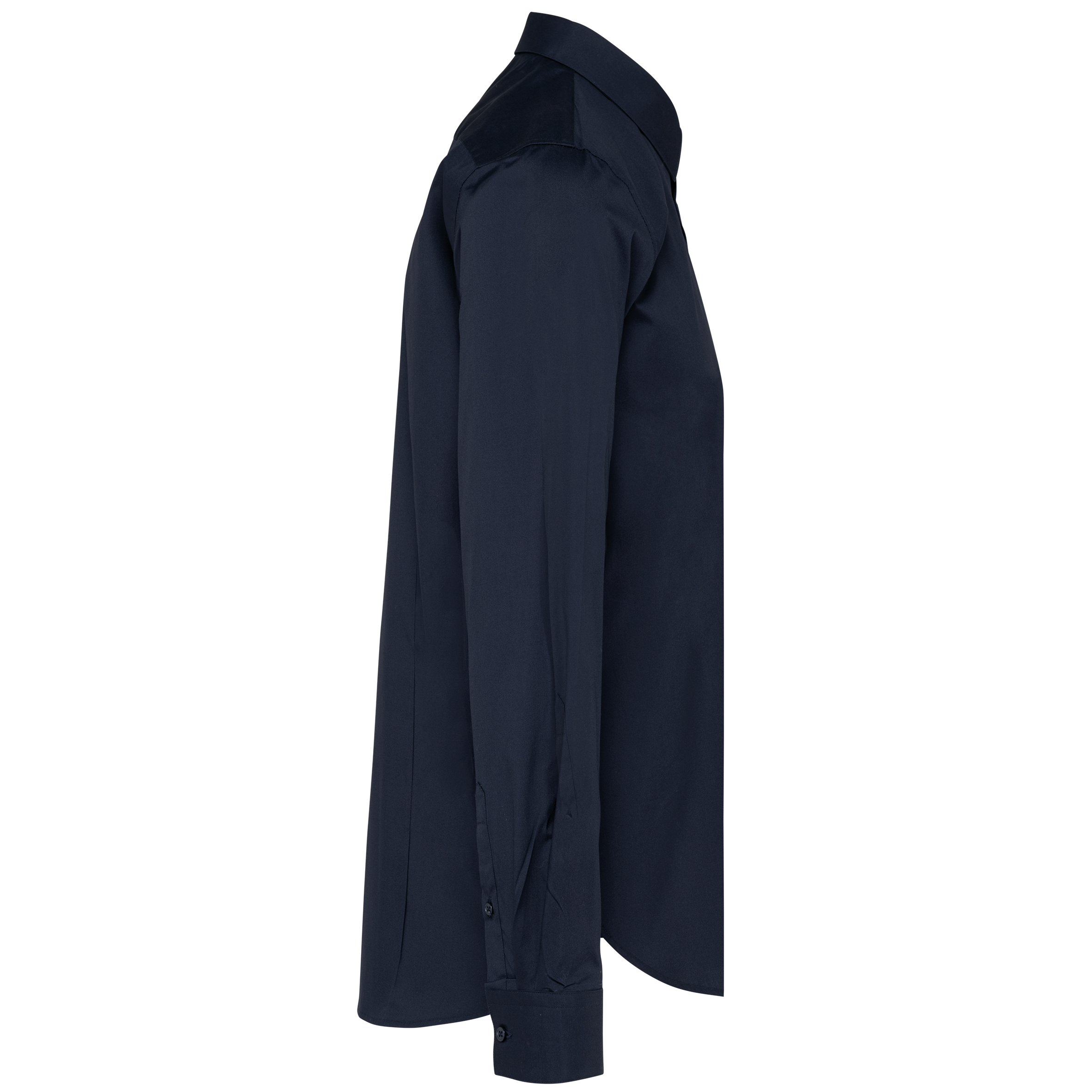 Popeline-Hemd für Herren mit langen Ärmeln