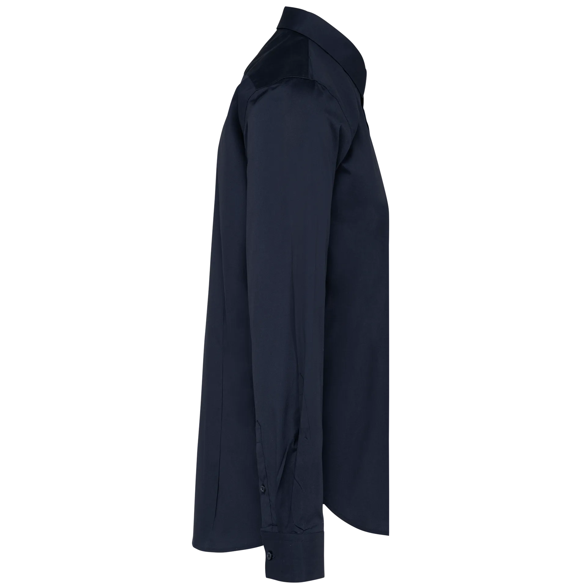 Popeline-Hemd für Herren mit langen Ärmeln