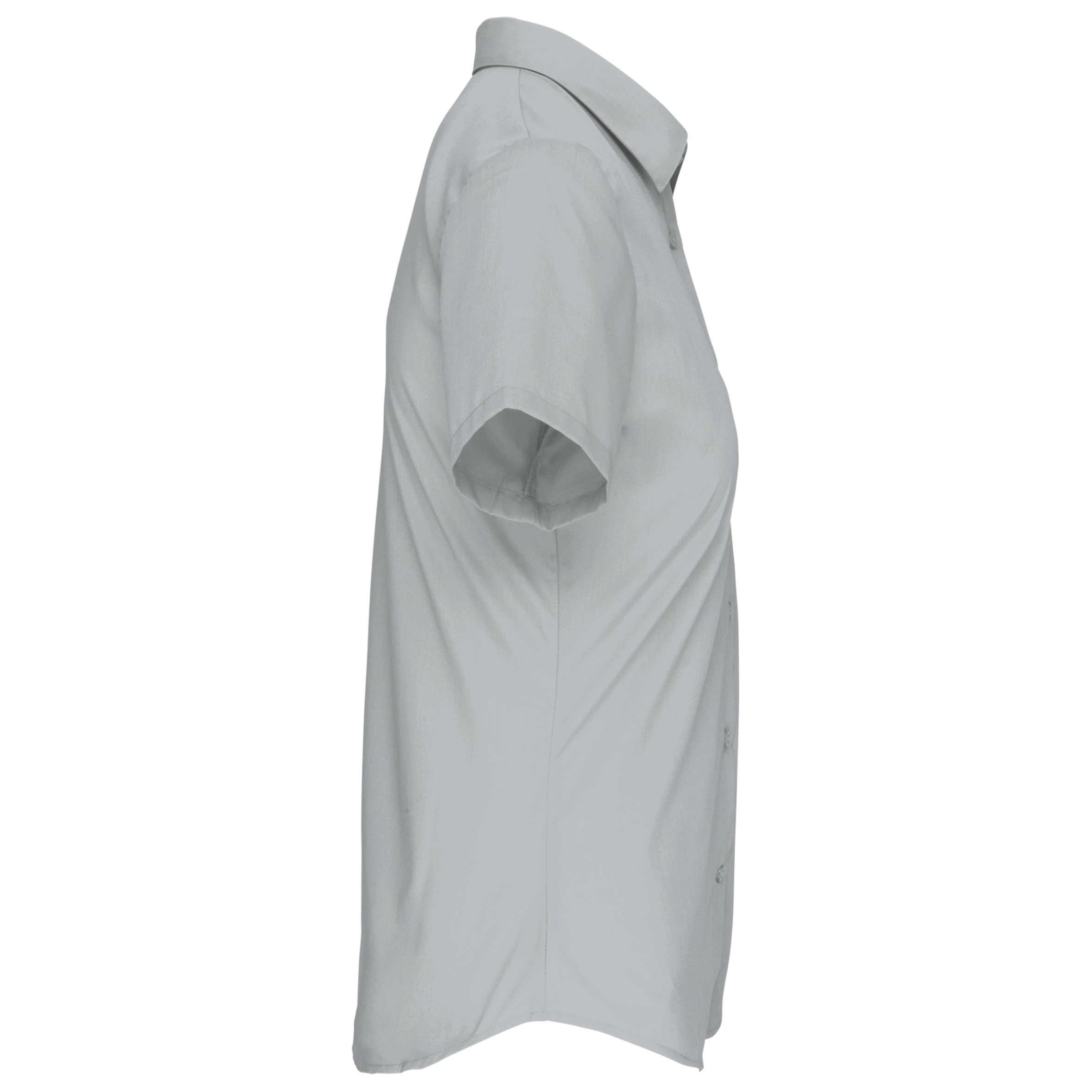 Damen Popelinebluse Kurzarm