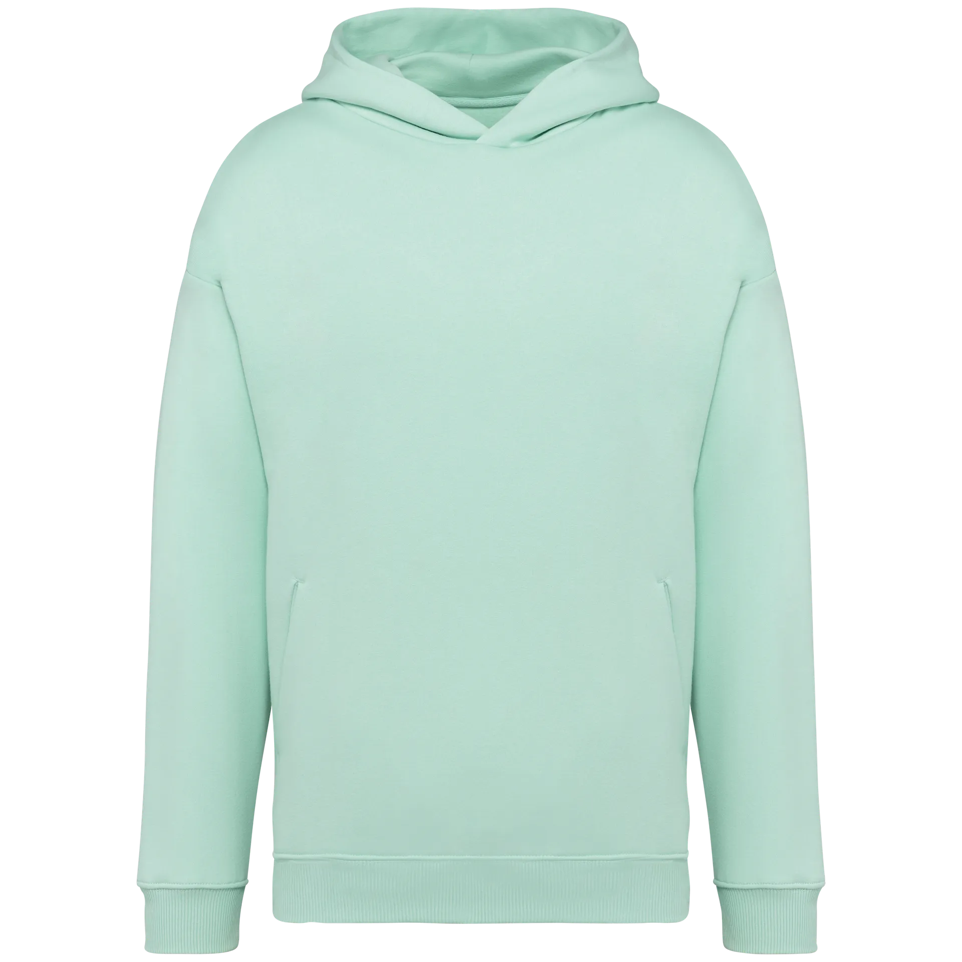 Umweltfreundliches Oversize Unisex-Kapuzensweatshirt