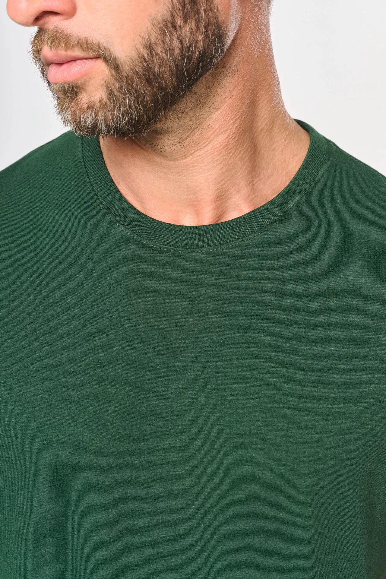 Umweltfreundliches workwear Herren-T-Shirt mit Rundhalsausschnitt