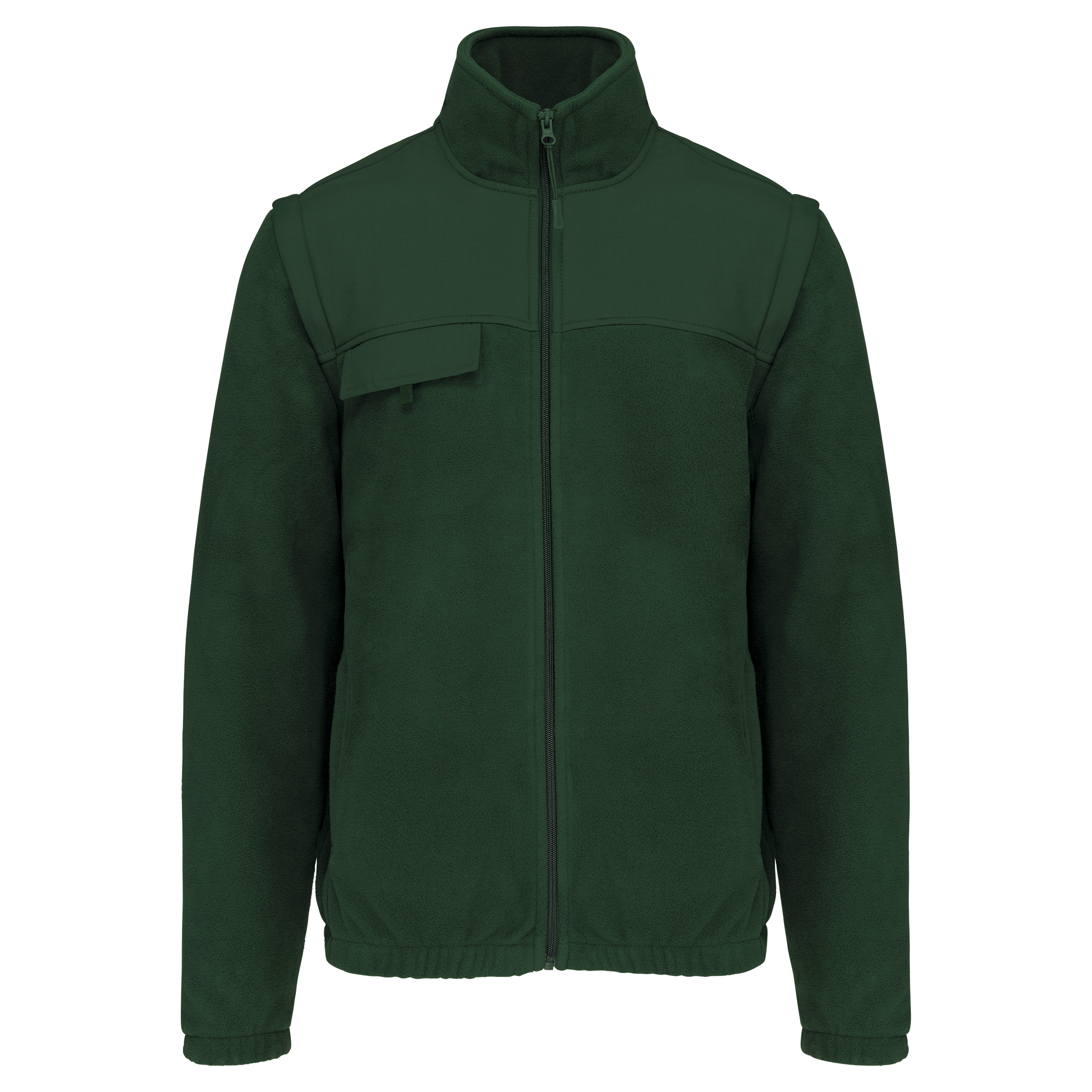 Fleecejacke mit abnehmbaren Ärmeln Fleecejacke mit abnehmbaren Ärmeln
