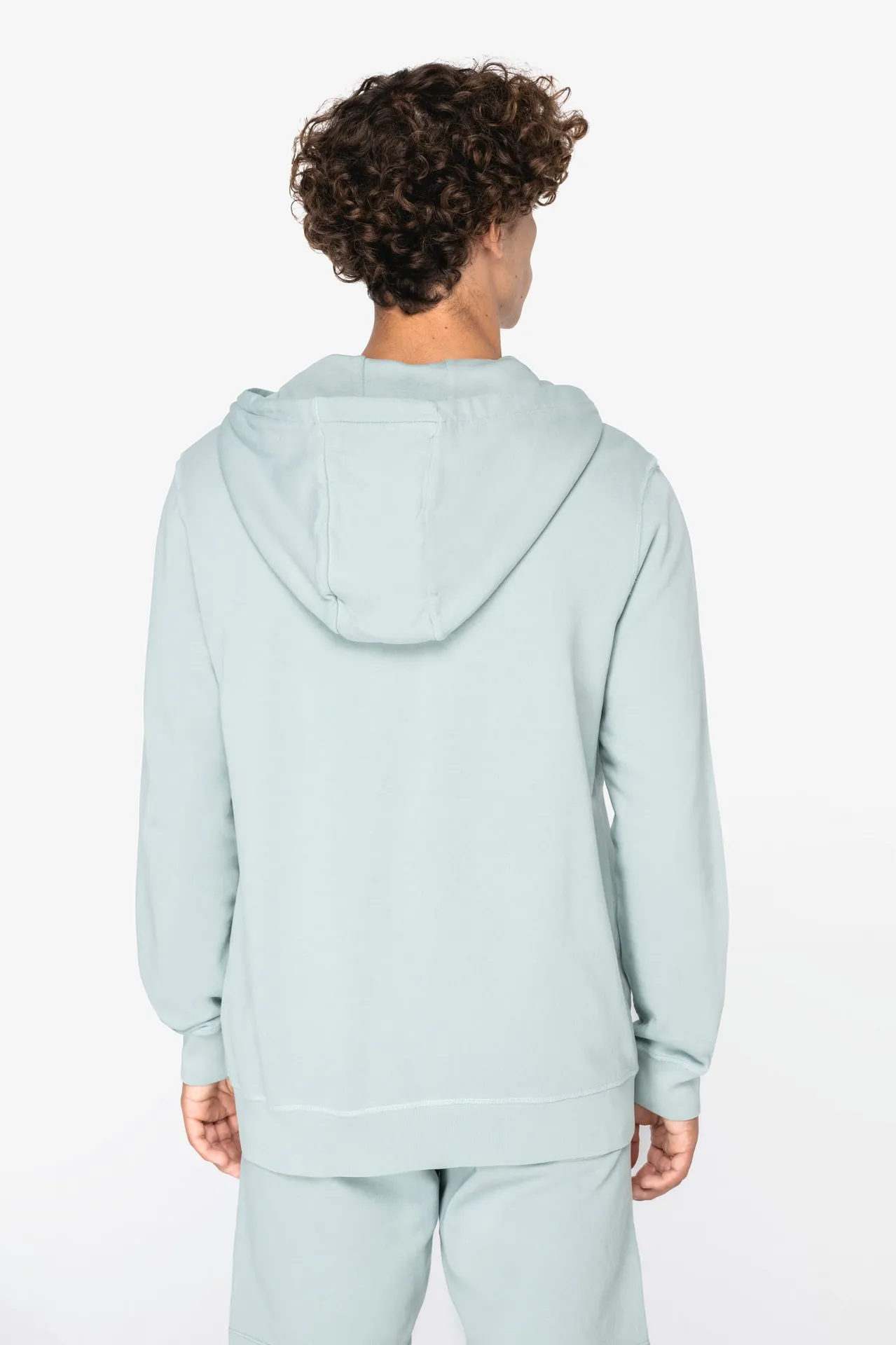 Umweltfreundliches Unisex-Kapuzensweatshirt aus French Terry mit Reißverschluss