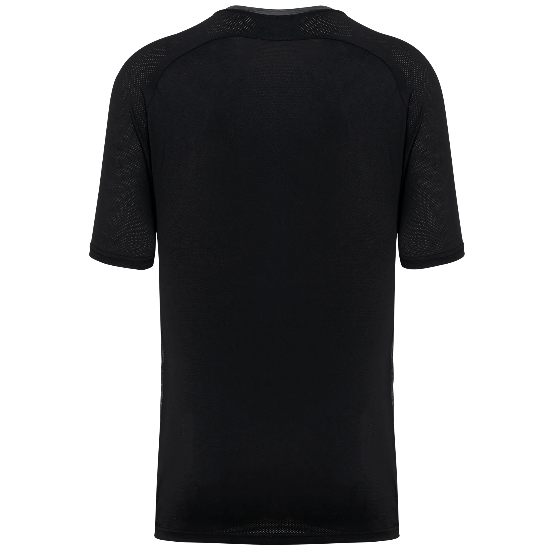 Zweifarbiges Padel Herren-T-Shirt mit Raglanärmeln