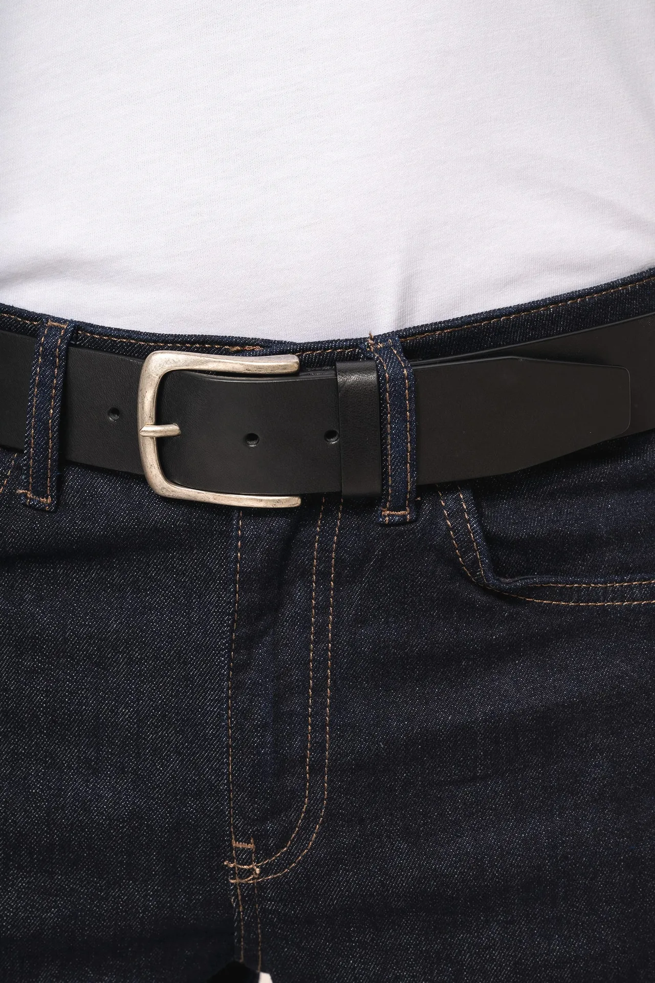 Vintage-Ledergürtel für Herren