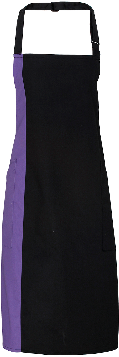 Contrast Bib Apron