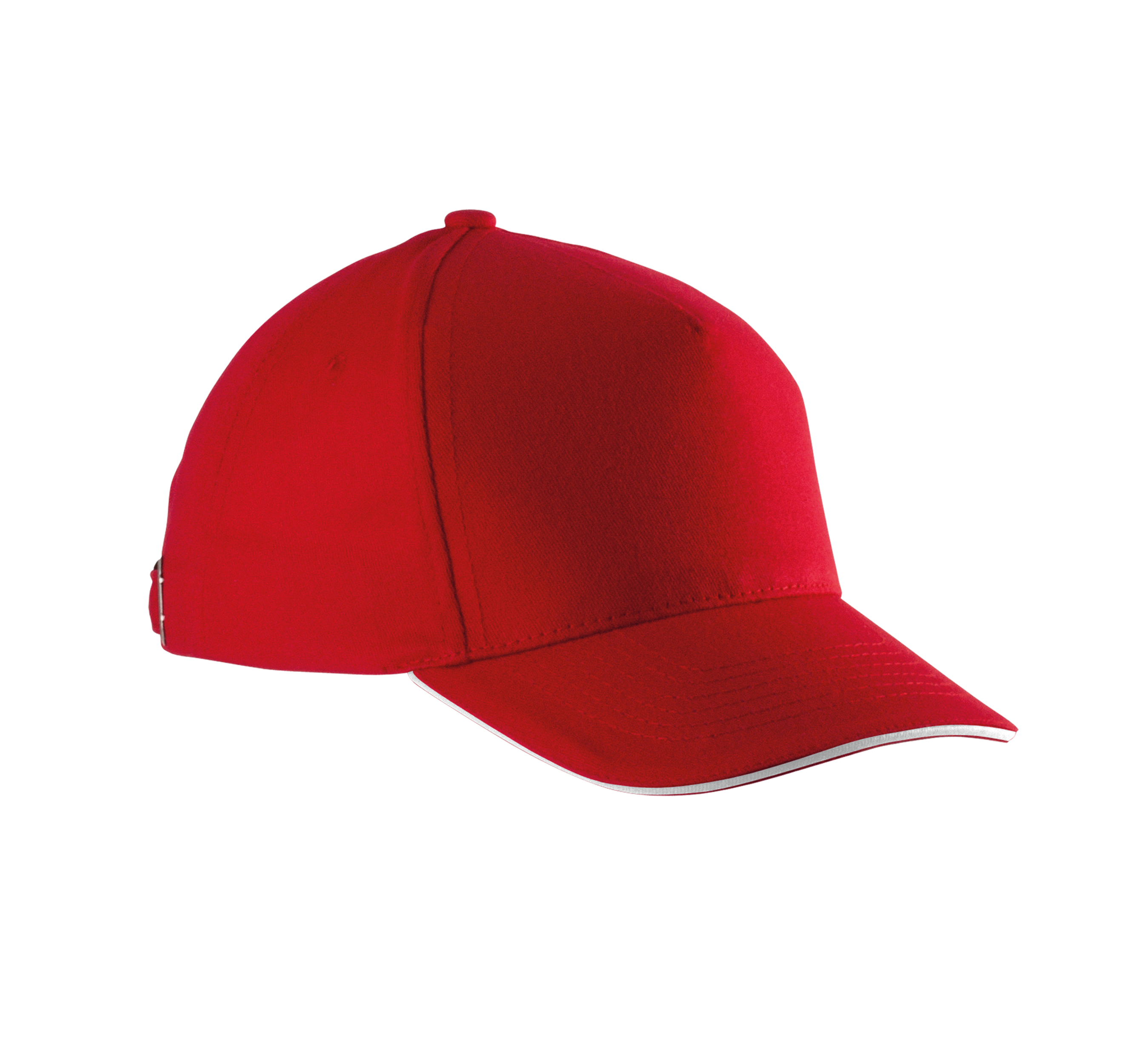 5-Panel Kinderkappe mit Kontrast-Sandwichschirm