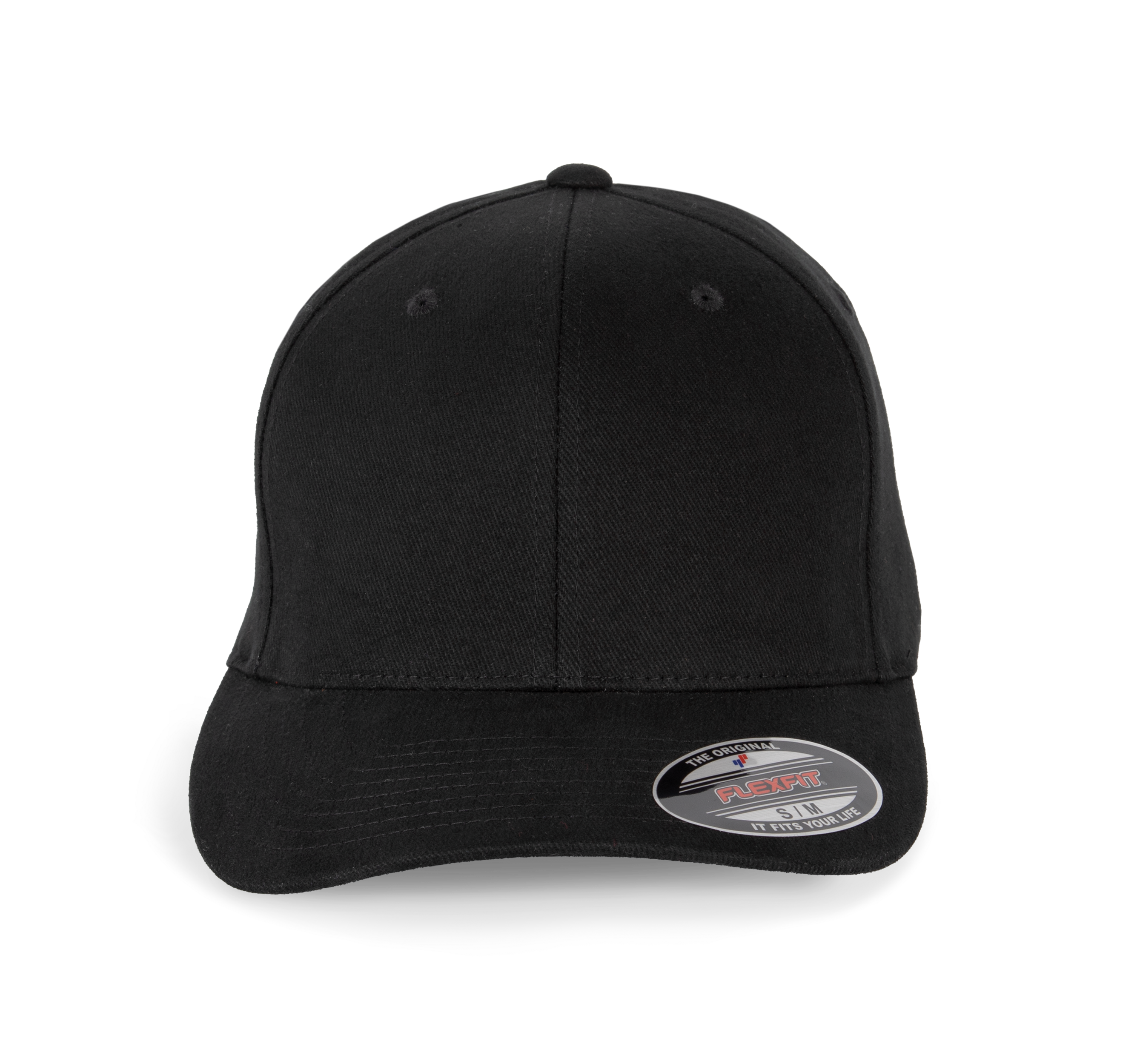 6-Panel Flexfit  Schirmmütze - Gebürstete Baumwolle