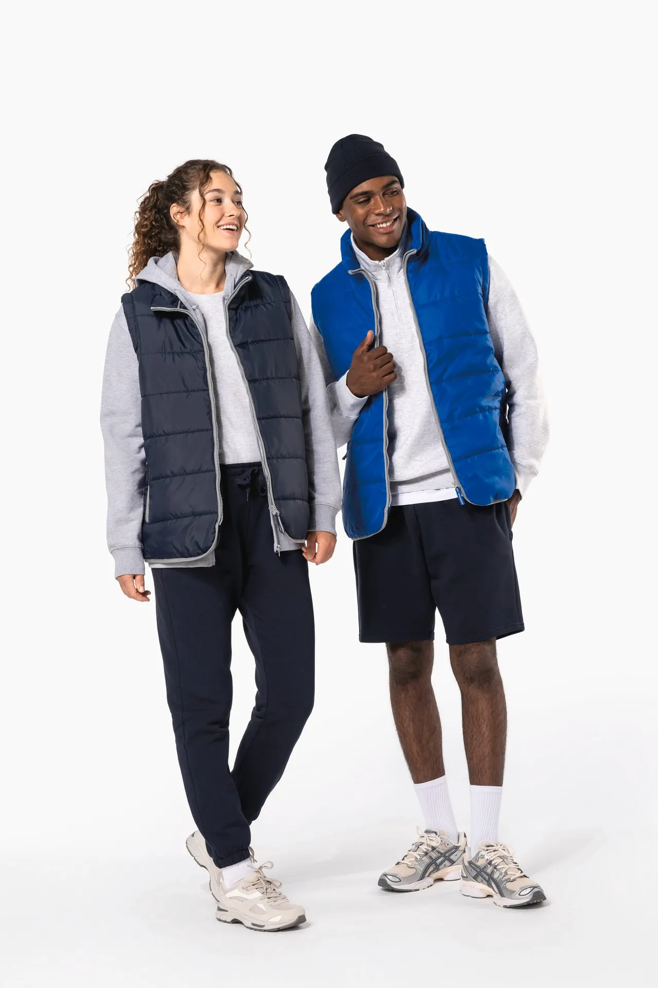 Wattierter Bodywärmer