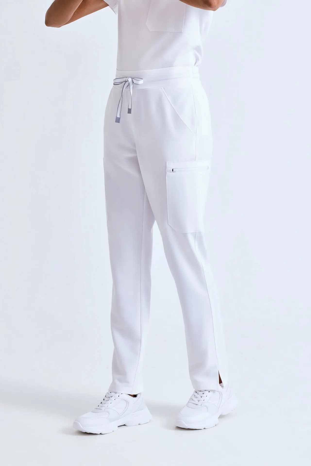 Cargo-Damenhose aus Stretch