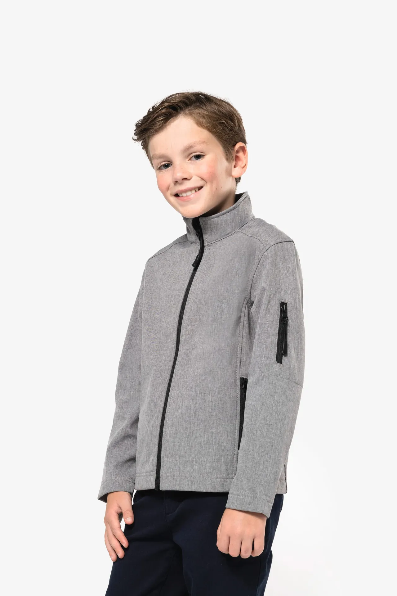 Kinder Softshell-Jacke