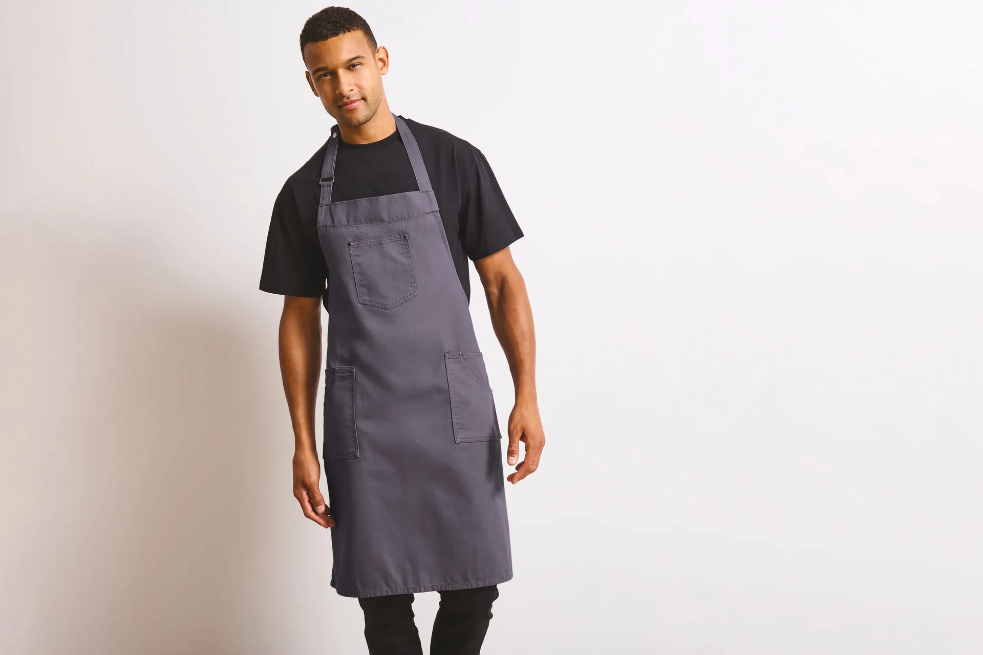 Chino - Cotton bib apron