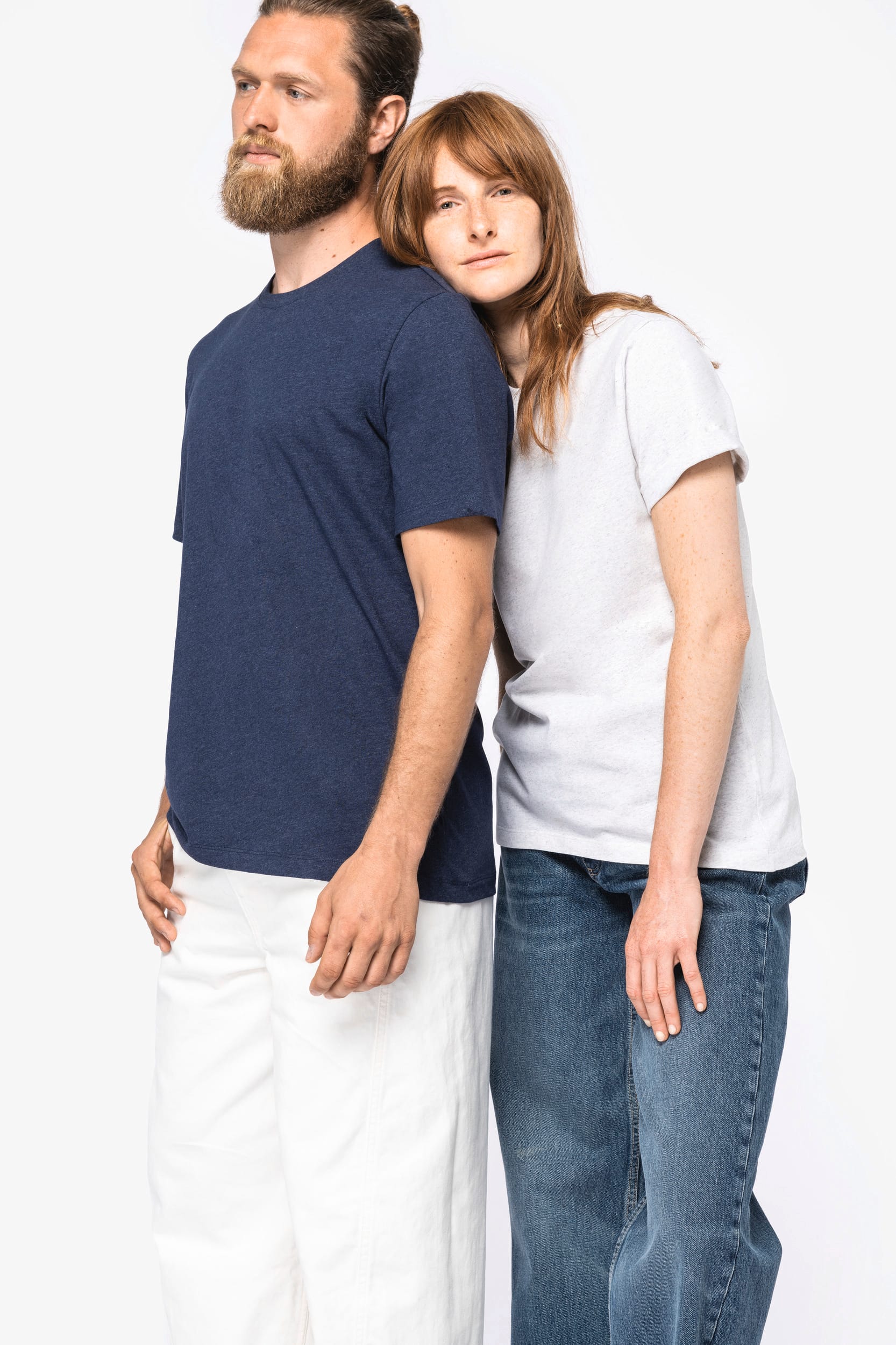 Umweltfreundliches recyceltes Unisex-T-Shirt