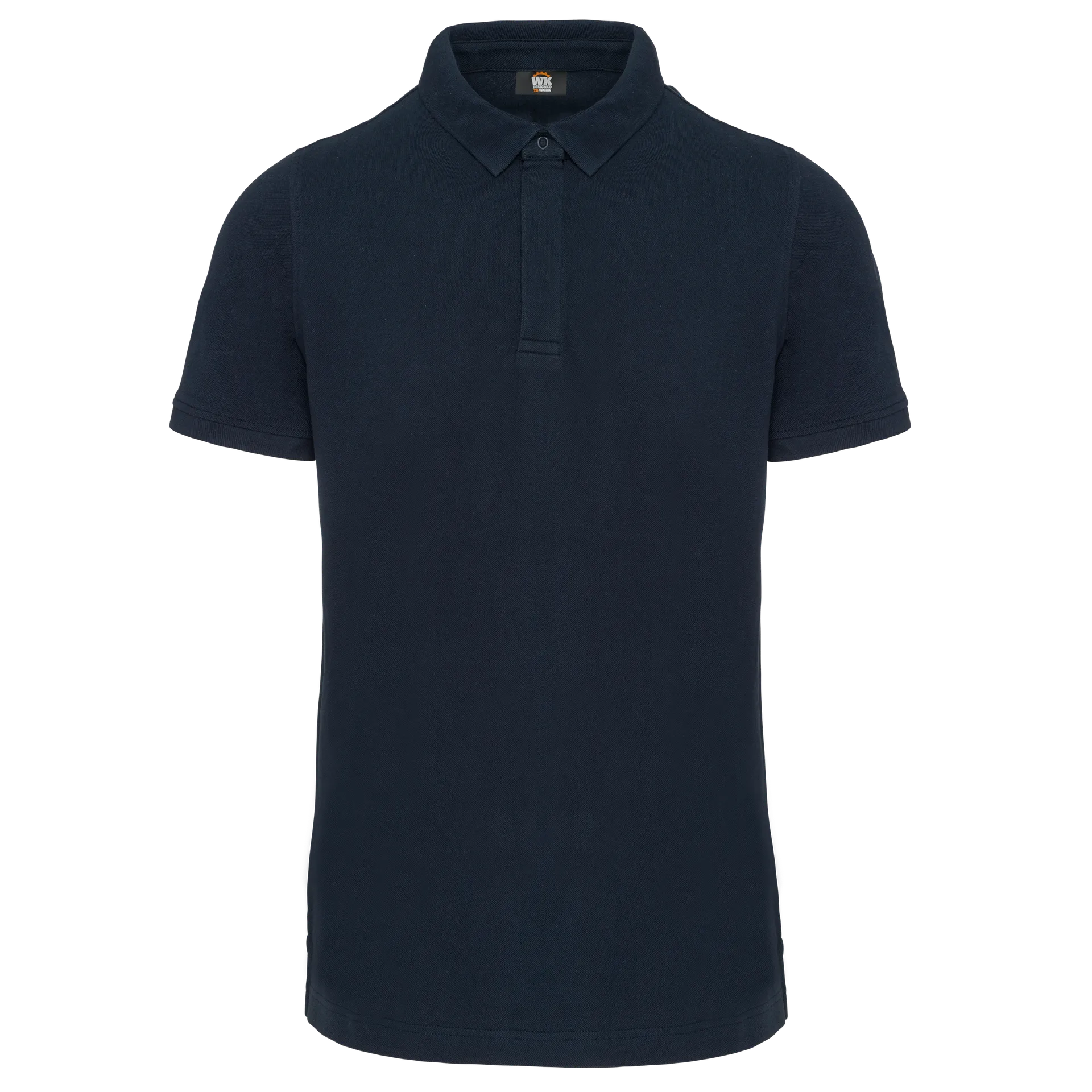 Kurzarm-Polohemd für Herren mit Druckknopfleiste am Kragen