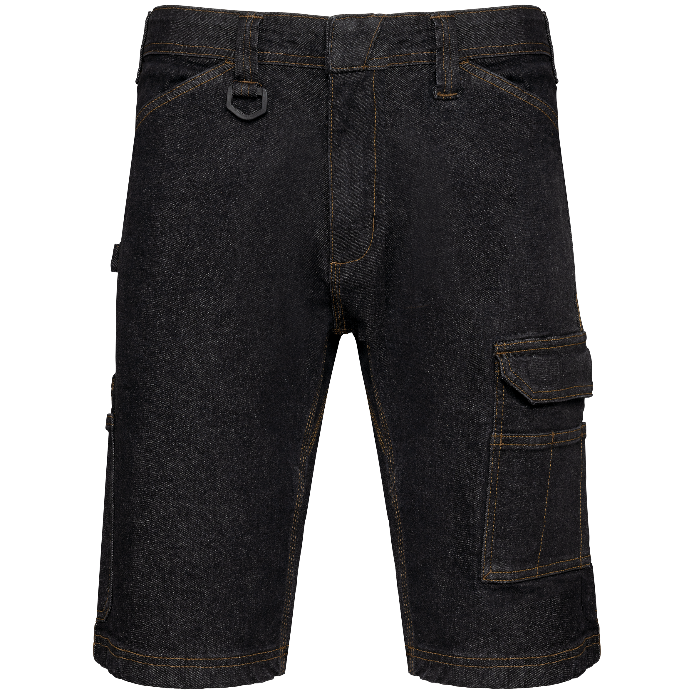 Denim-Bermuda-Shorts mit mehreren Taschen, für Herren Denim-Bermuda-Shorts mit mehreren Taschen, für Herren