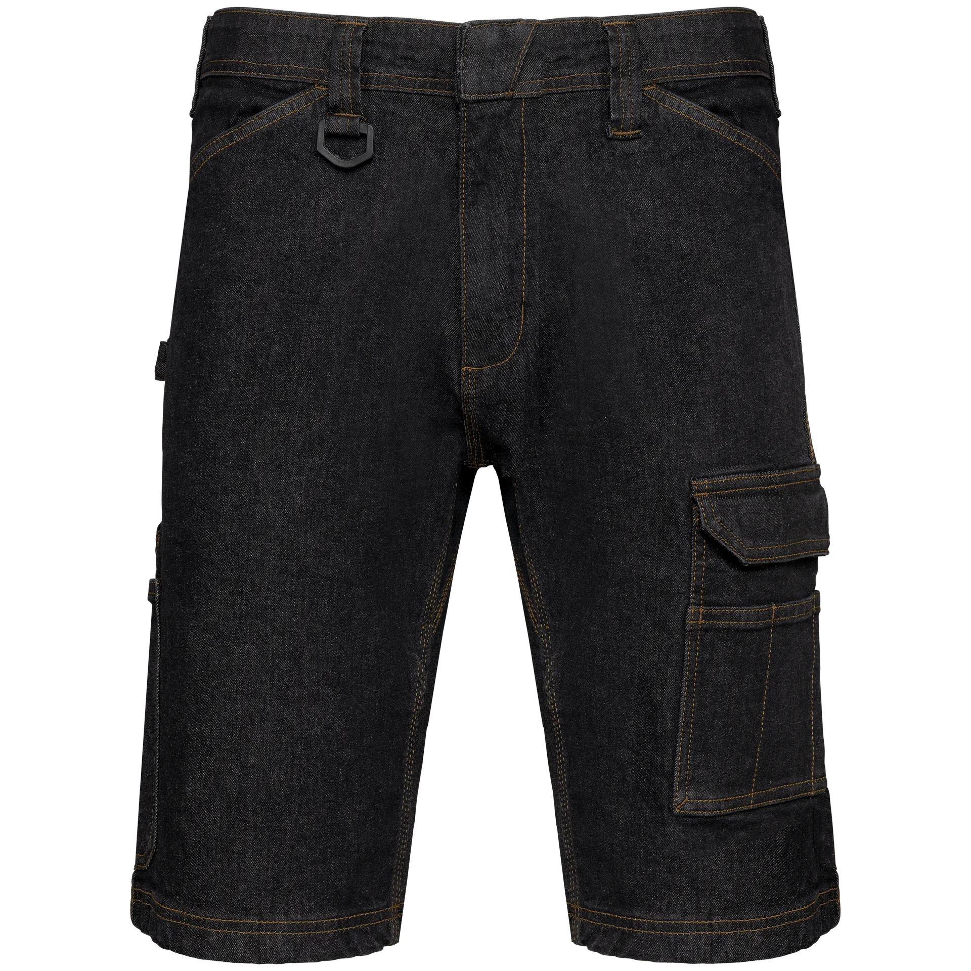 Bermuda aus Denim mit mehreren Taschen, für Herren