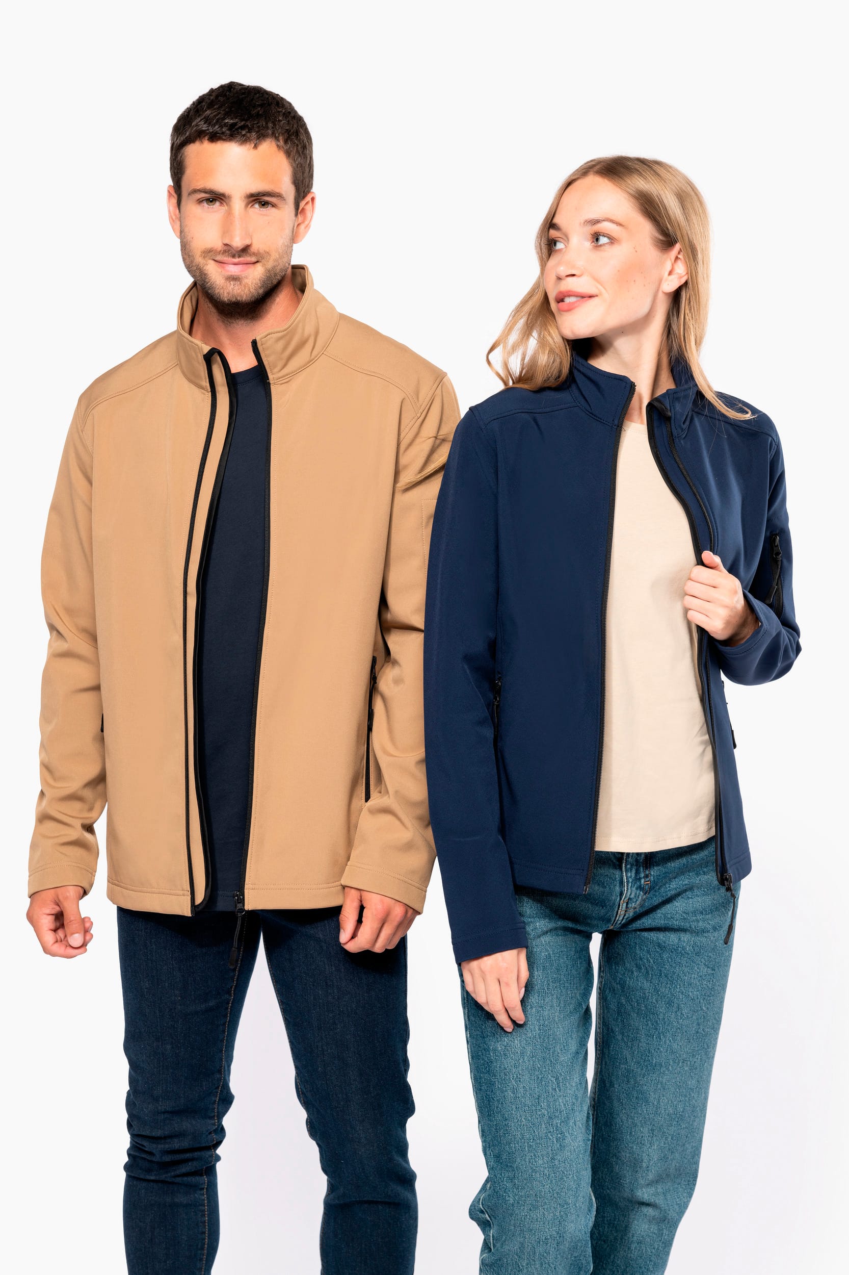 Herren Softshell-Jacke