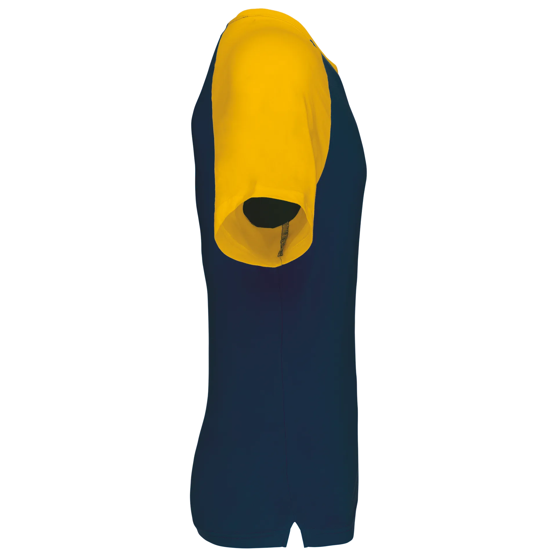 Baseball-Shirt, zweifarbig