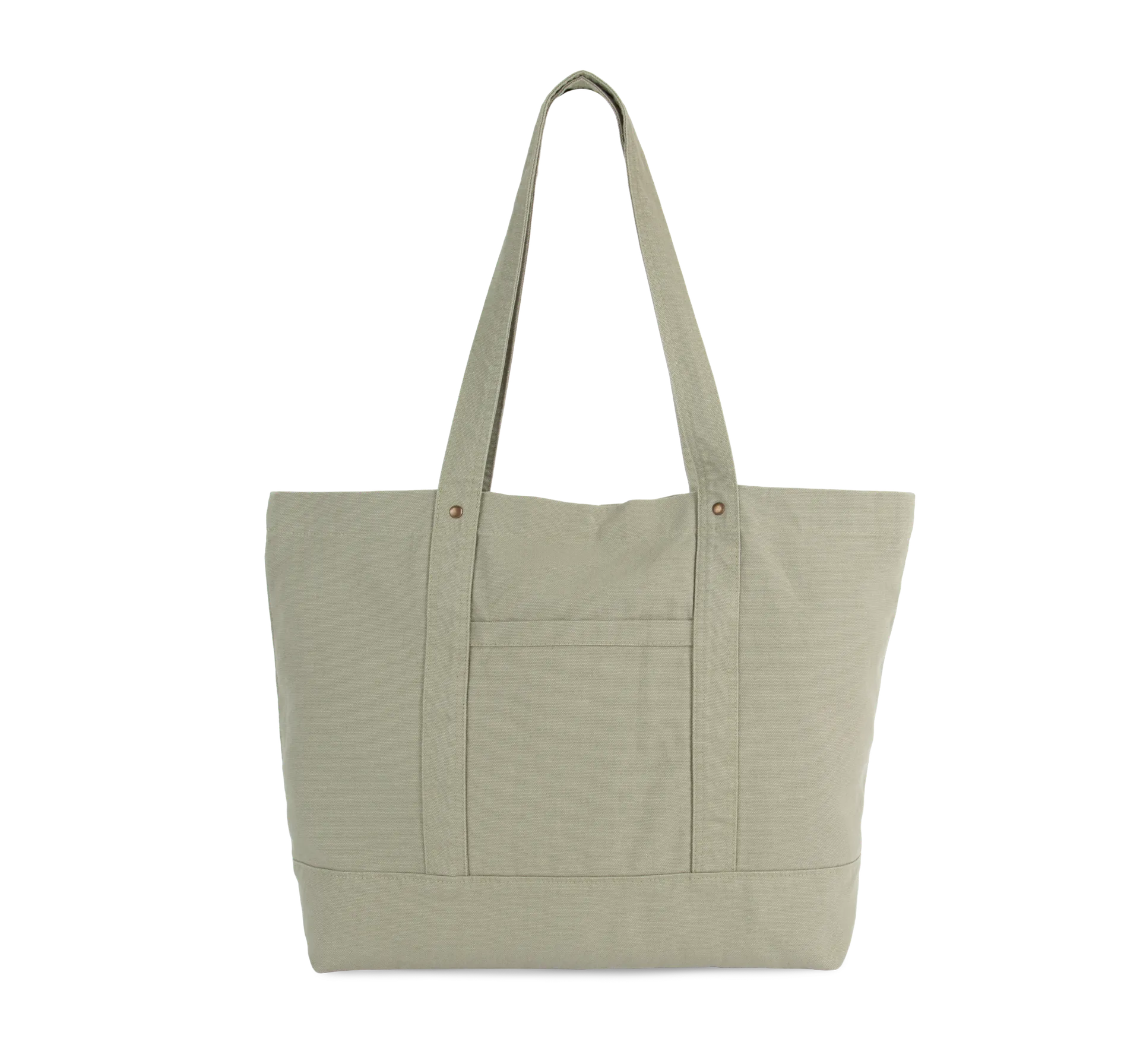 Große Shopping-Tasche mit Seitentasche