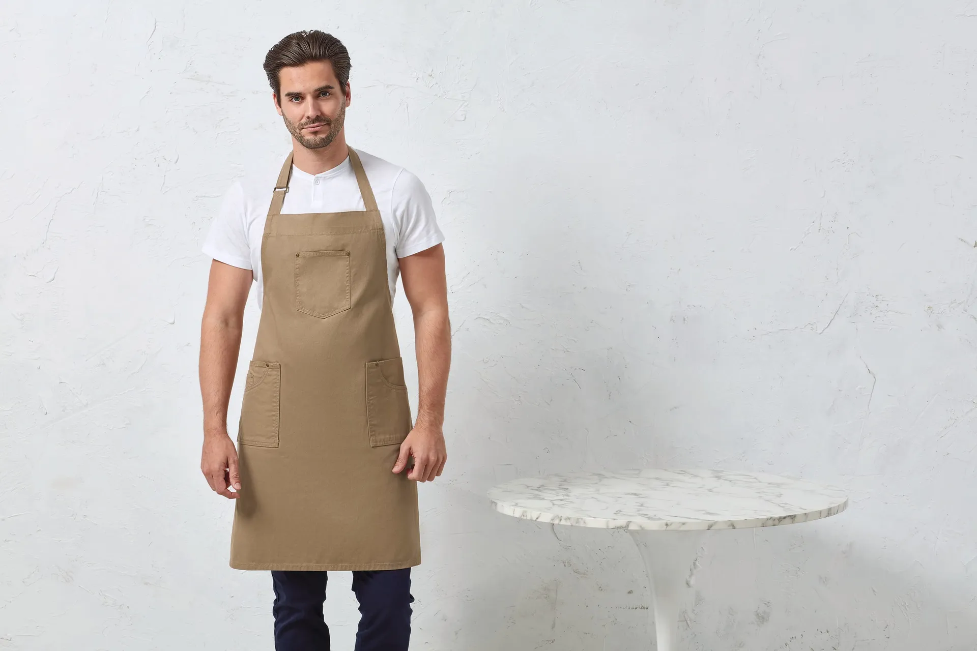 Chino - Cotton bib apron
