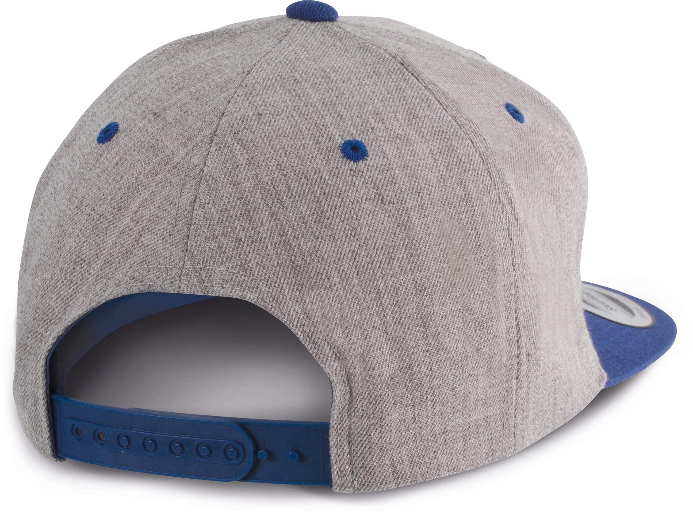 6-Panel-Kappe, flacher Schirm