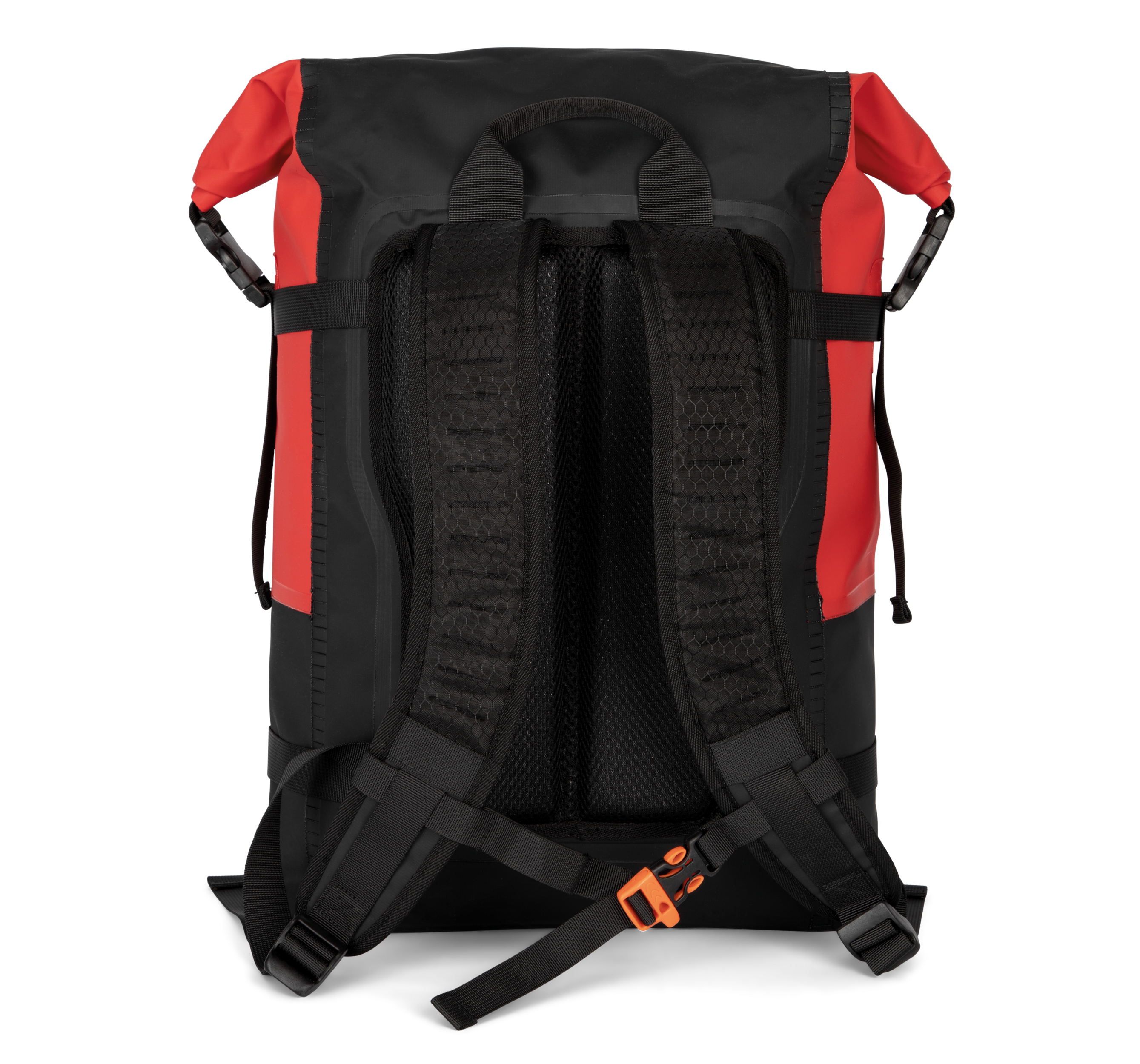 Wasserdichter Rucksack mit Kompressionsriemen