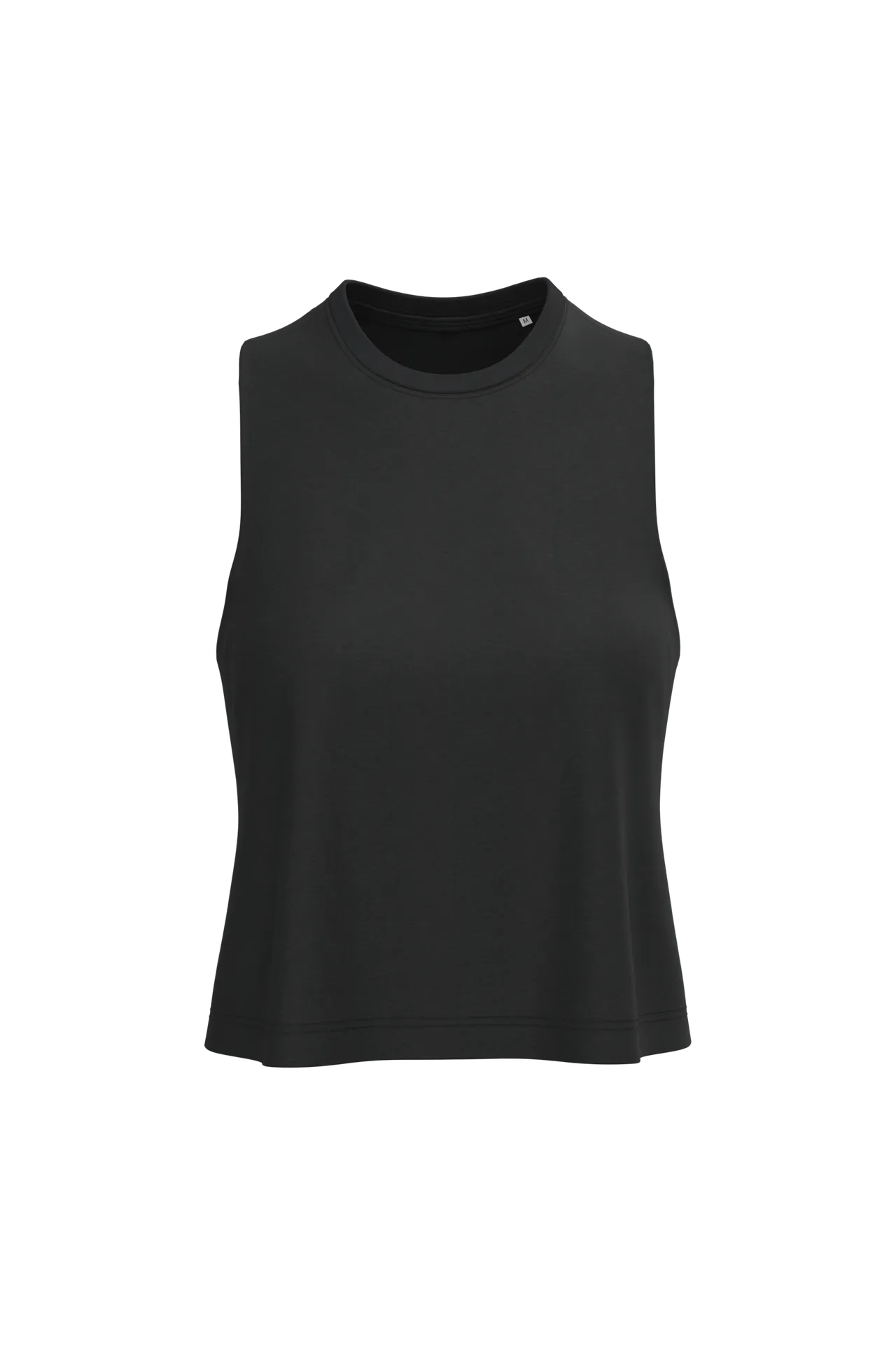 Damen Triblend Crop-Top
