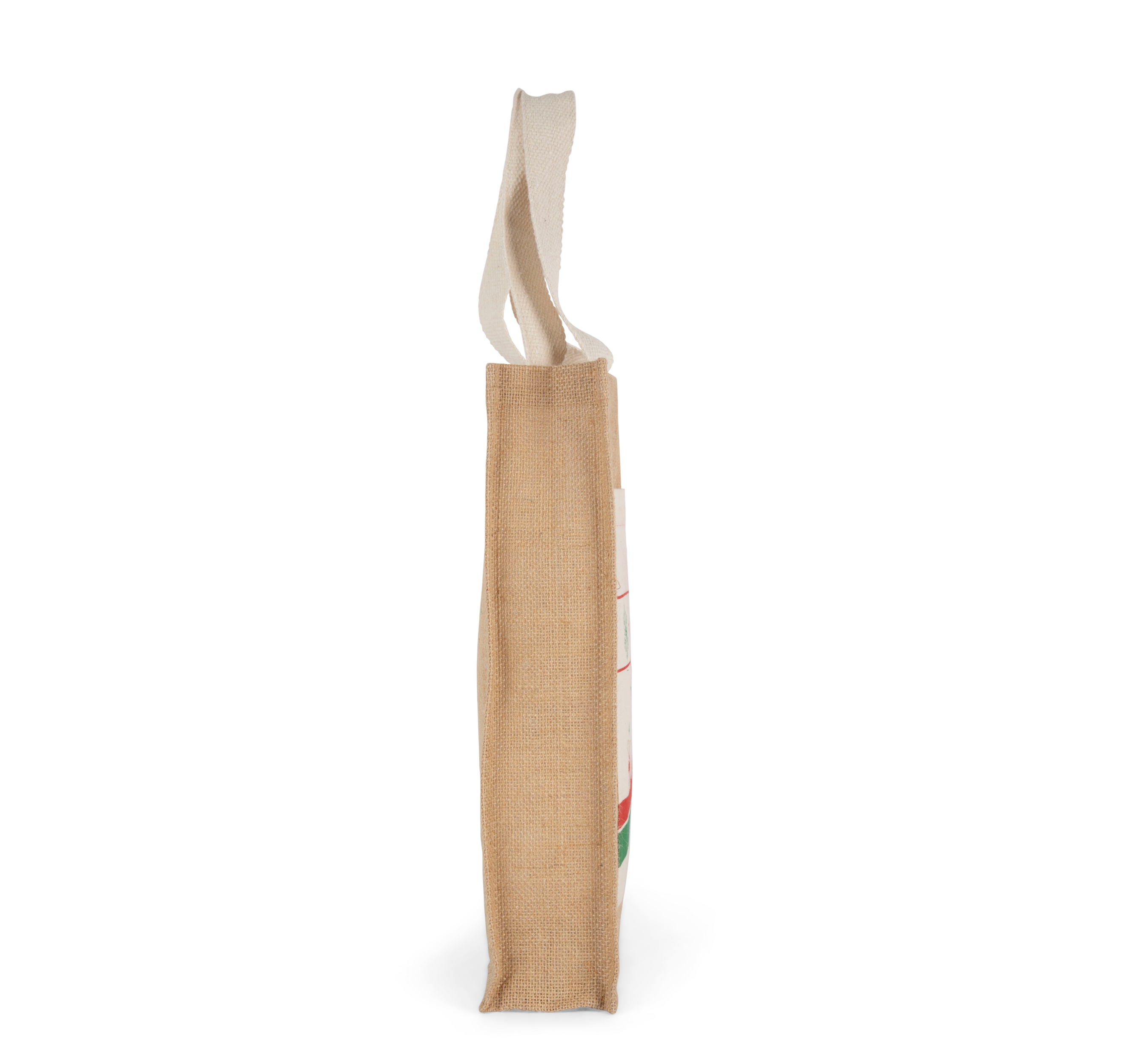 Einkaufstasche mit Weihnachtsmotiven