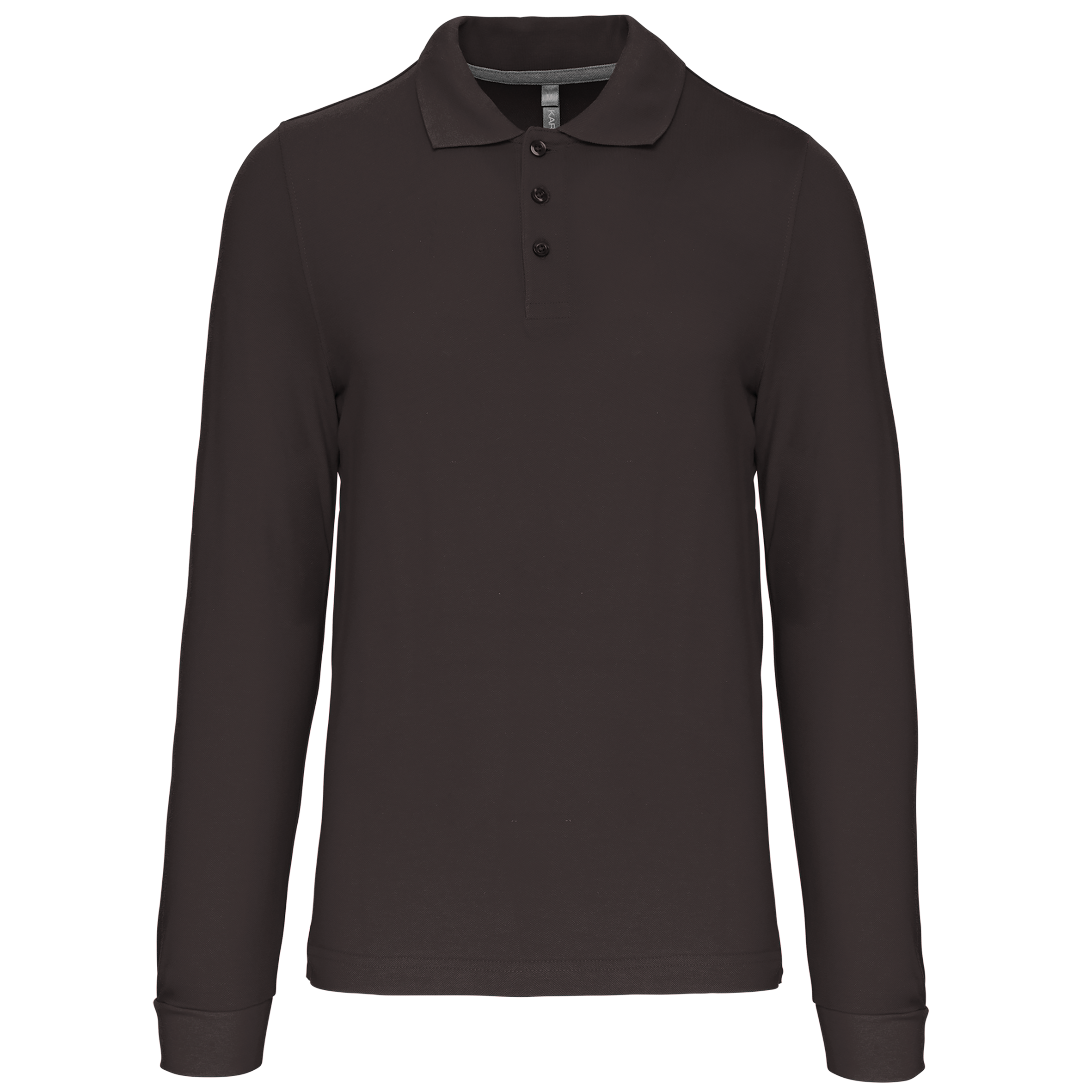 Herren Langarm Poloshirt